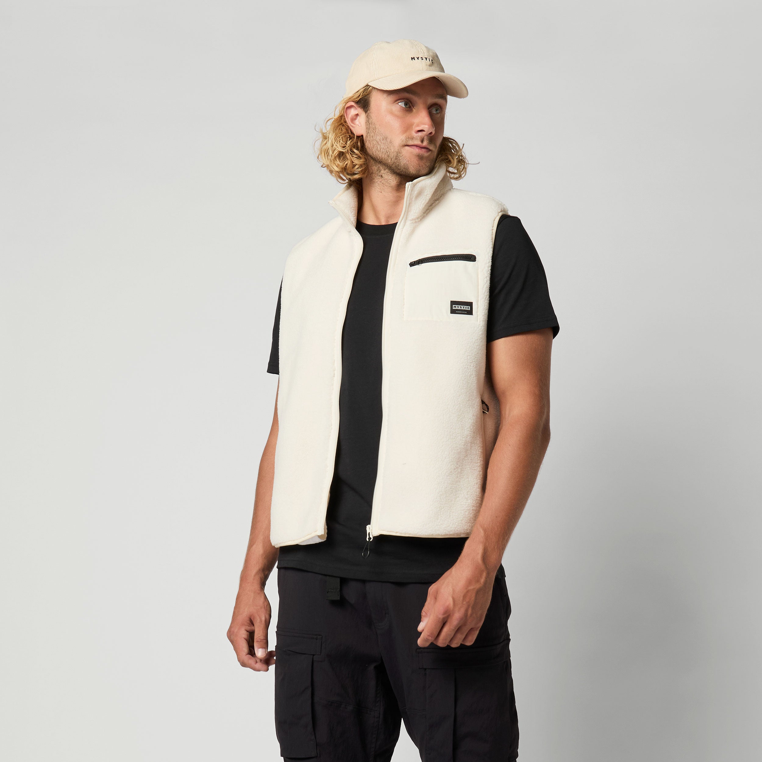 Mystic - Teddy Bodywarmer - Off White