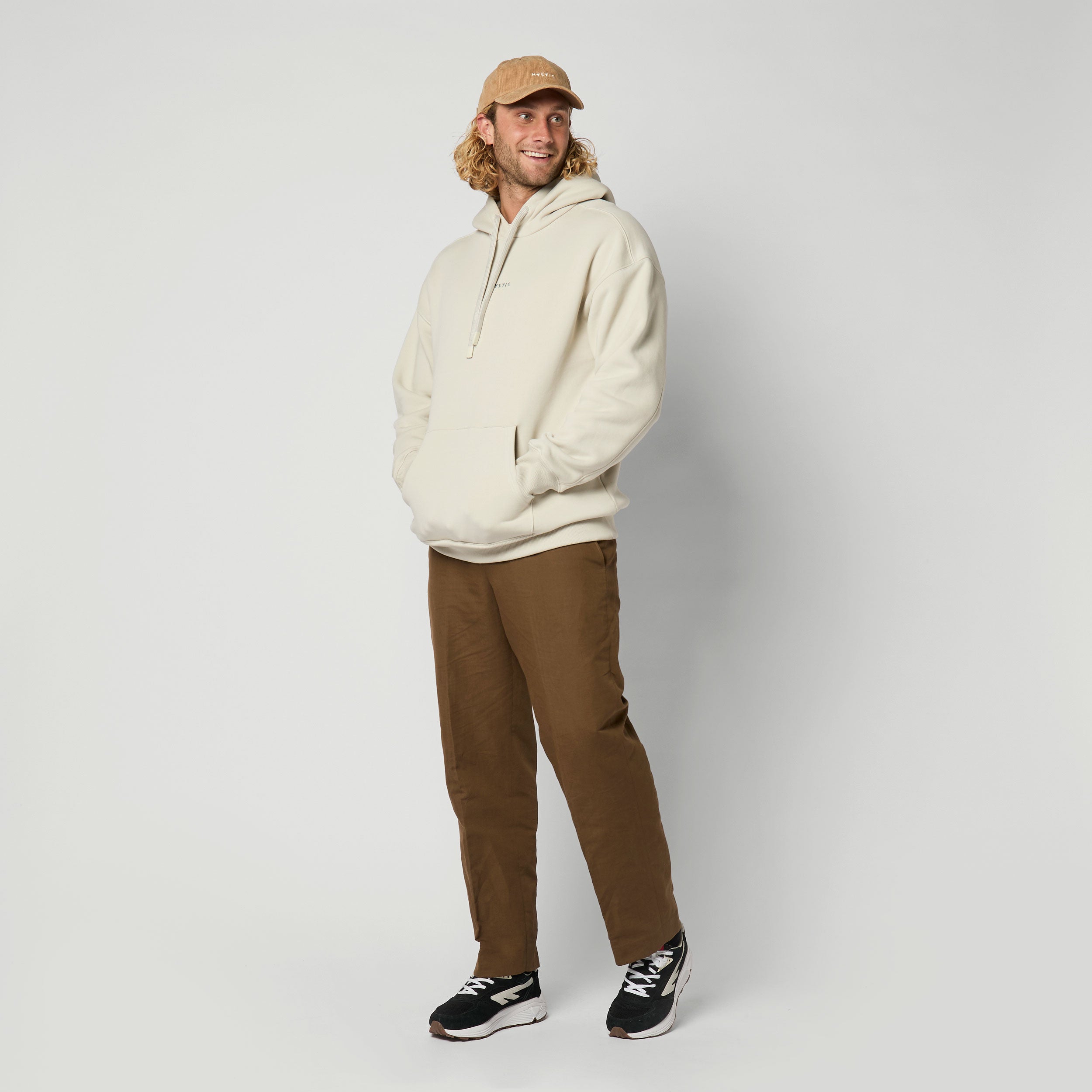 Mystic - Manifesto Hood Sweat - Sand