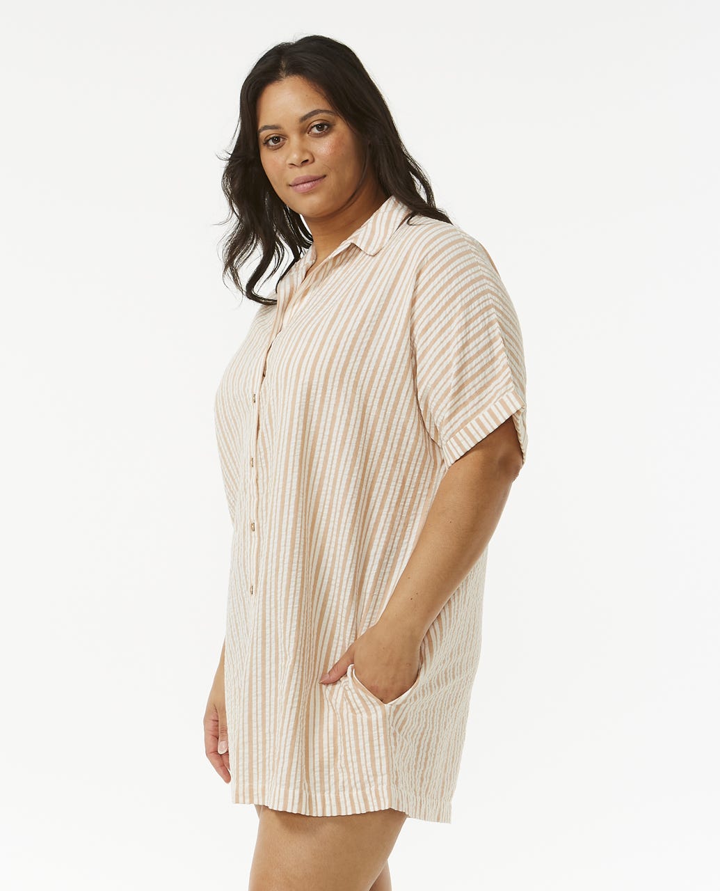 Follow The Sun Shirt Dress