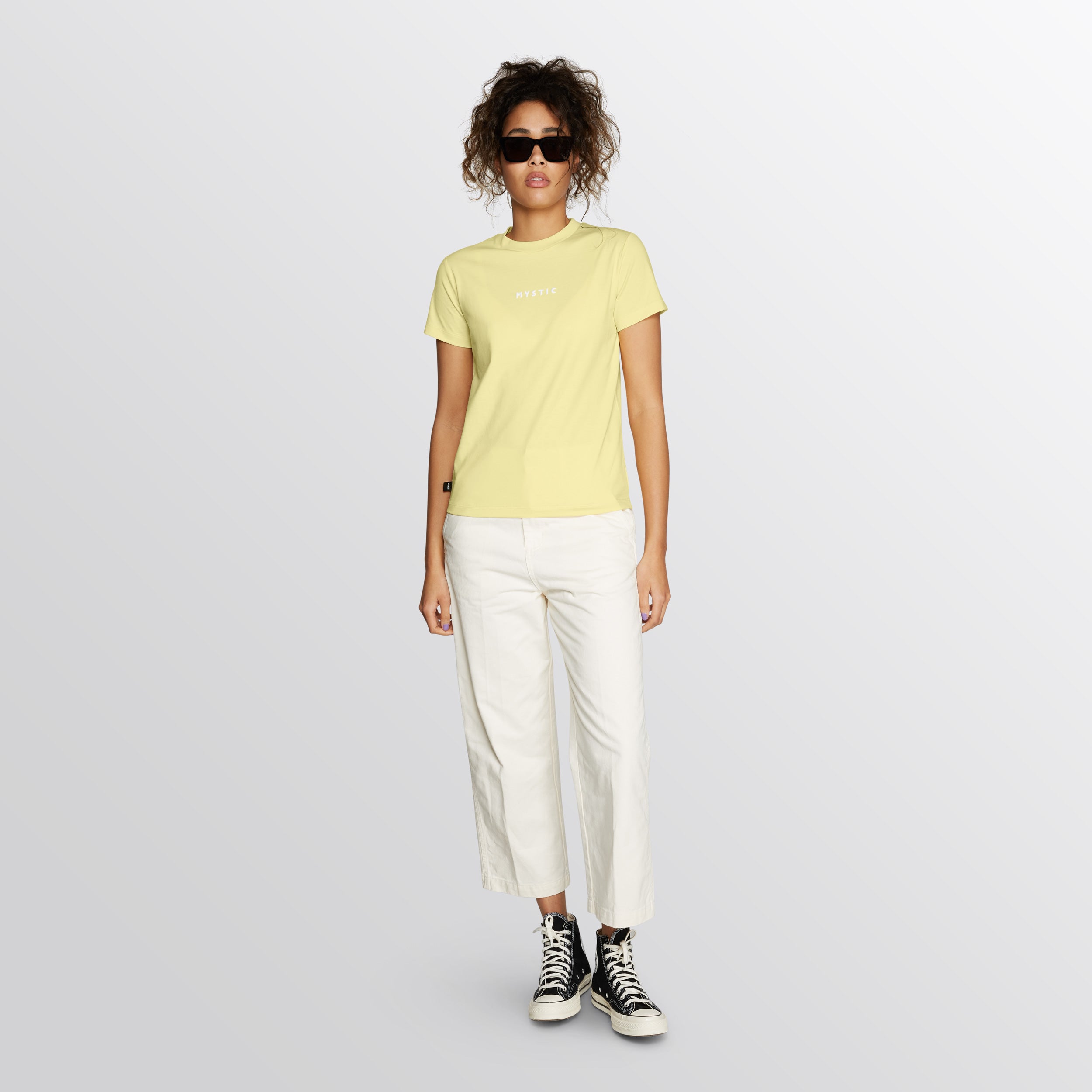 Mystic - Brand Tee Women - Pastel Yellow