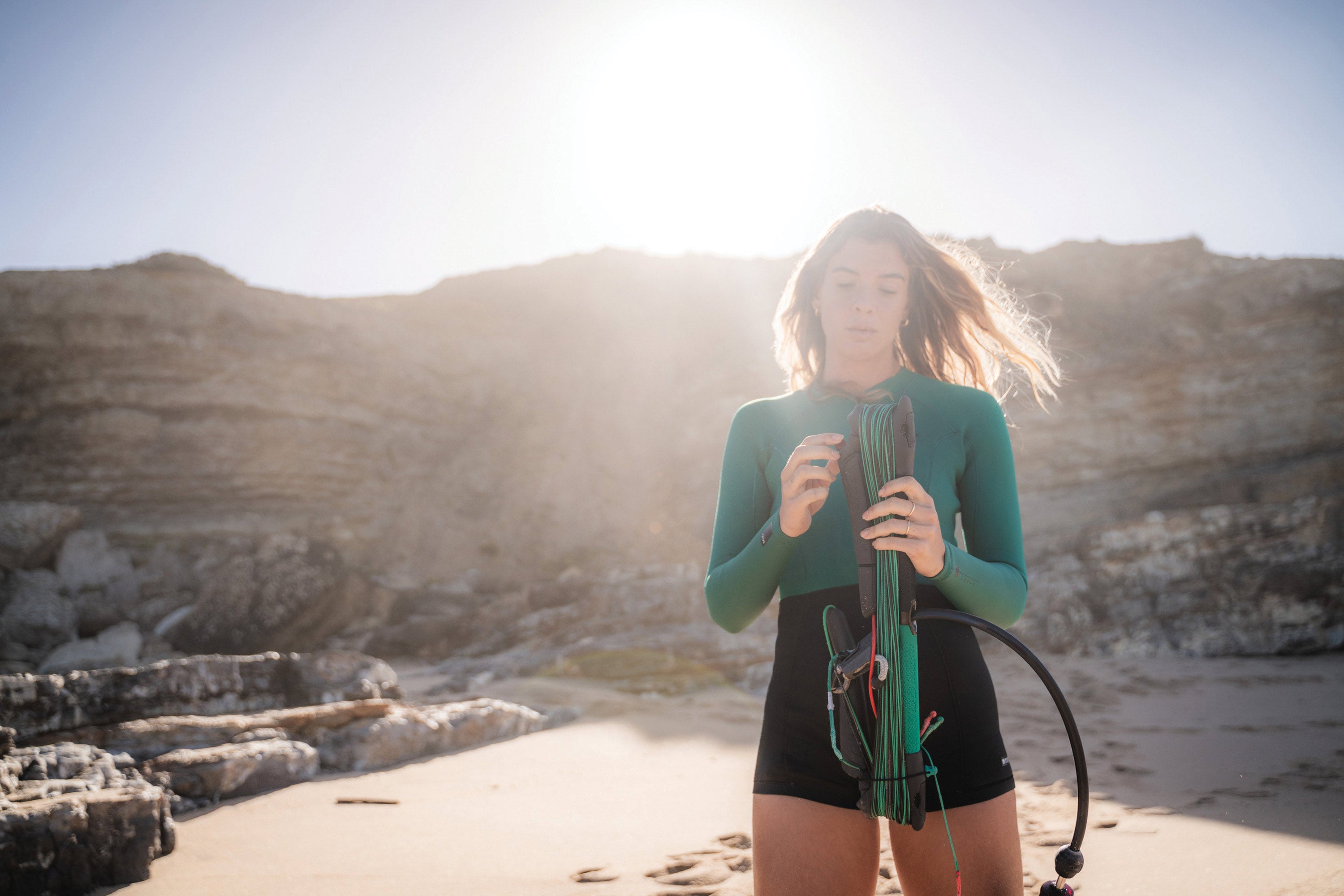 Mystic - Lunar Longarm Shorty 2/2mm Fzip Women