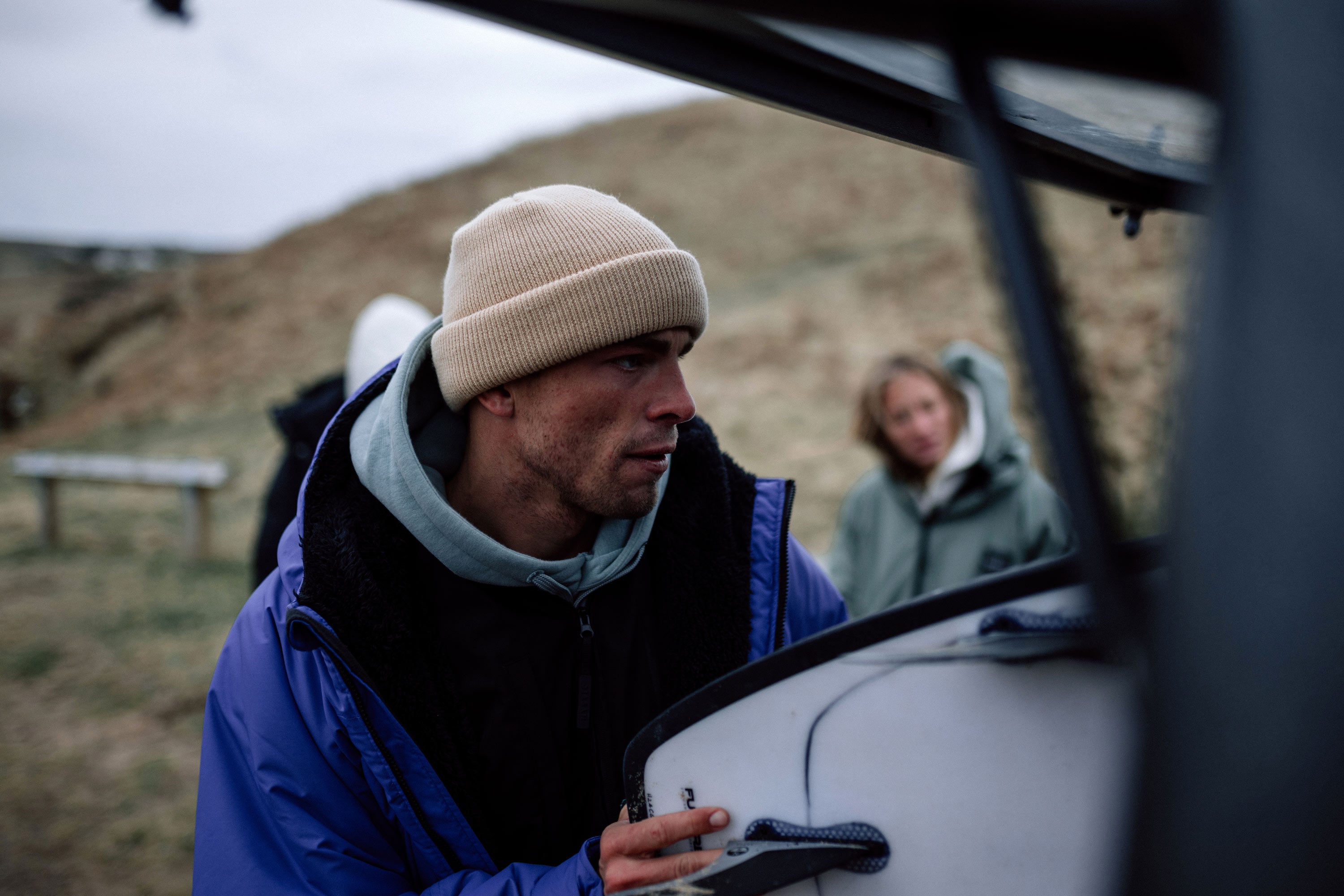 Poncho Explore - Pink / Purple