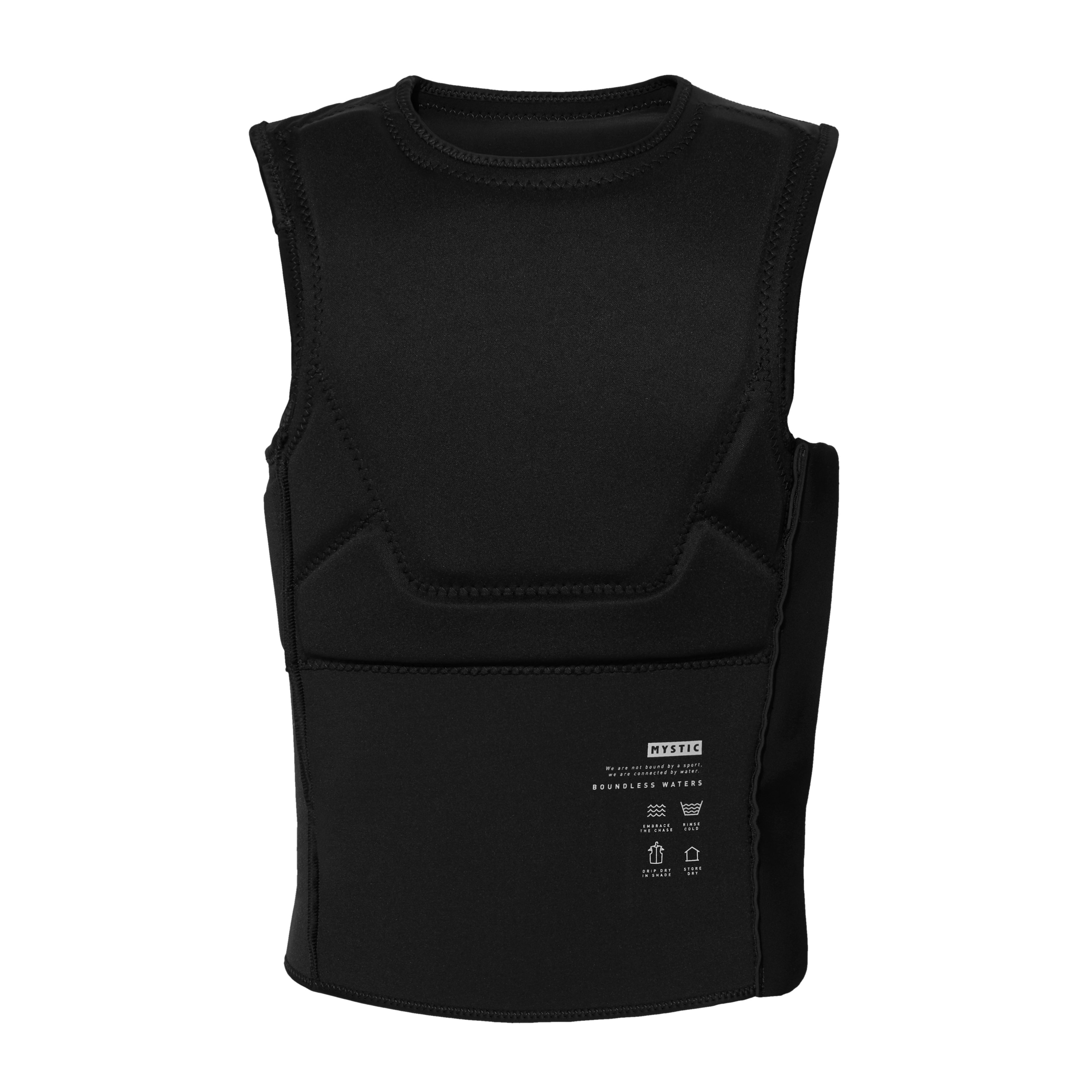 Mystic - Solace Impact Vest Szip - Black