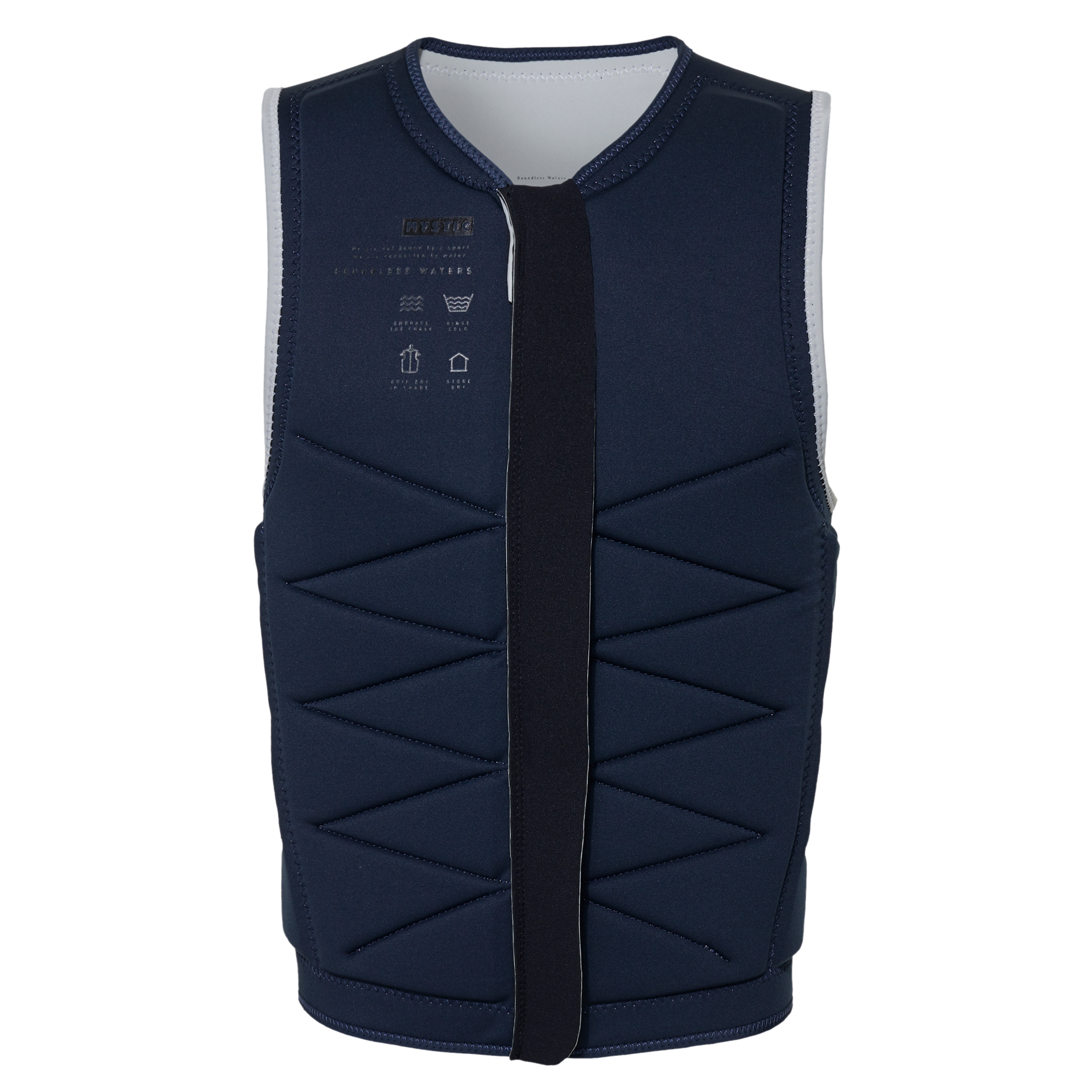 Outlaw Impact Vest Fzip Wake 2024 - Off White
