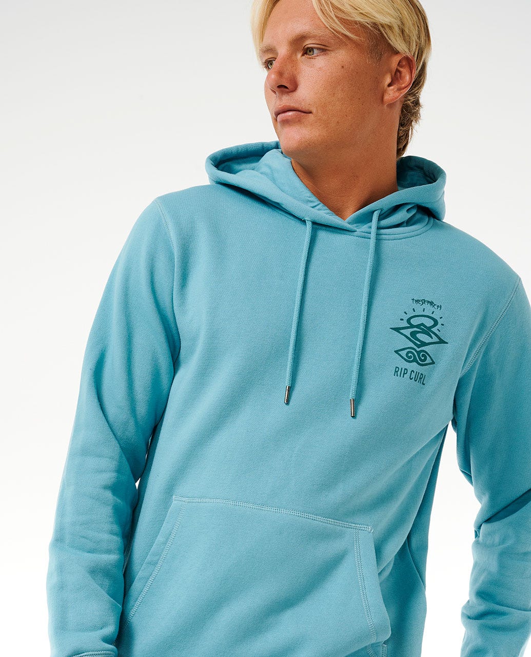 Search Icon hooded Fleece