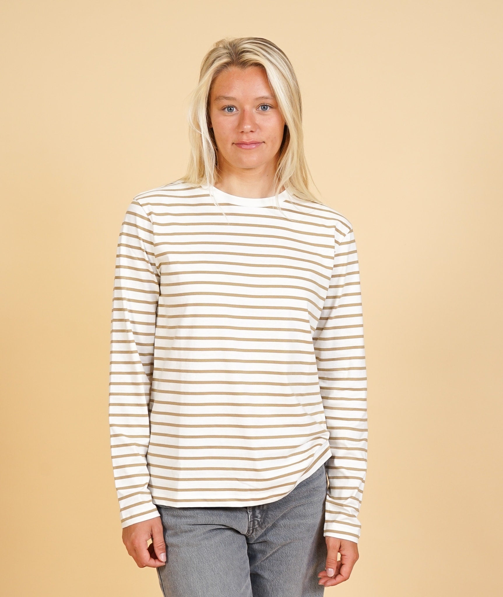 Striped Women'S Casual Ls T-Shirt