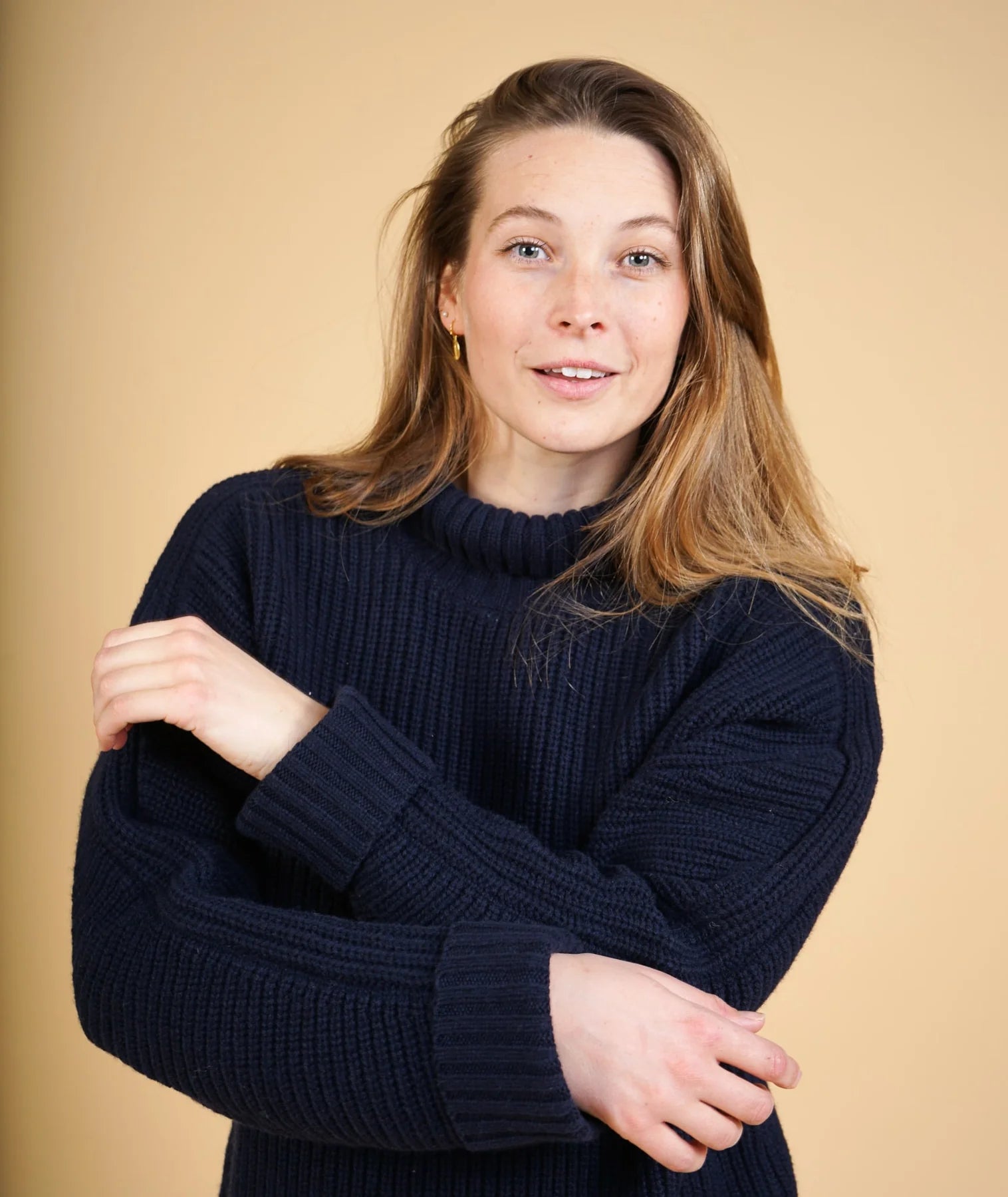 Vigga Women'S T-Neck Knit