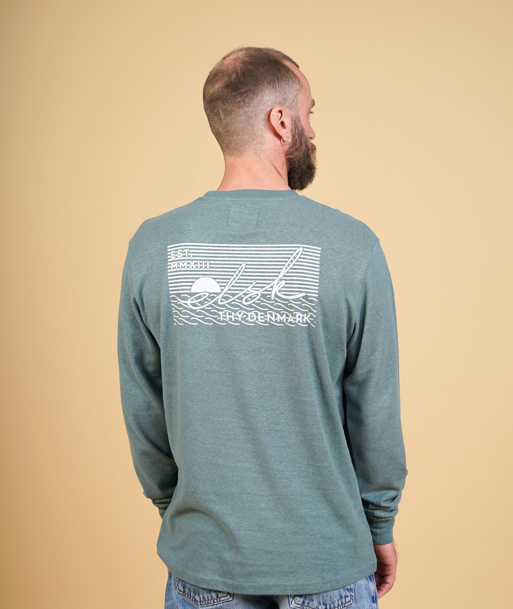 Sunsign Bp Men'S Hemp Ls T-Shirt