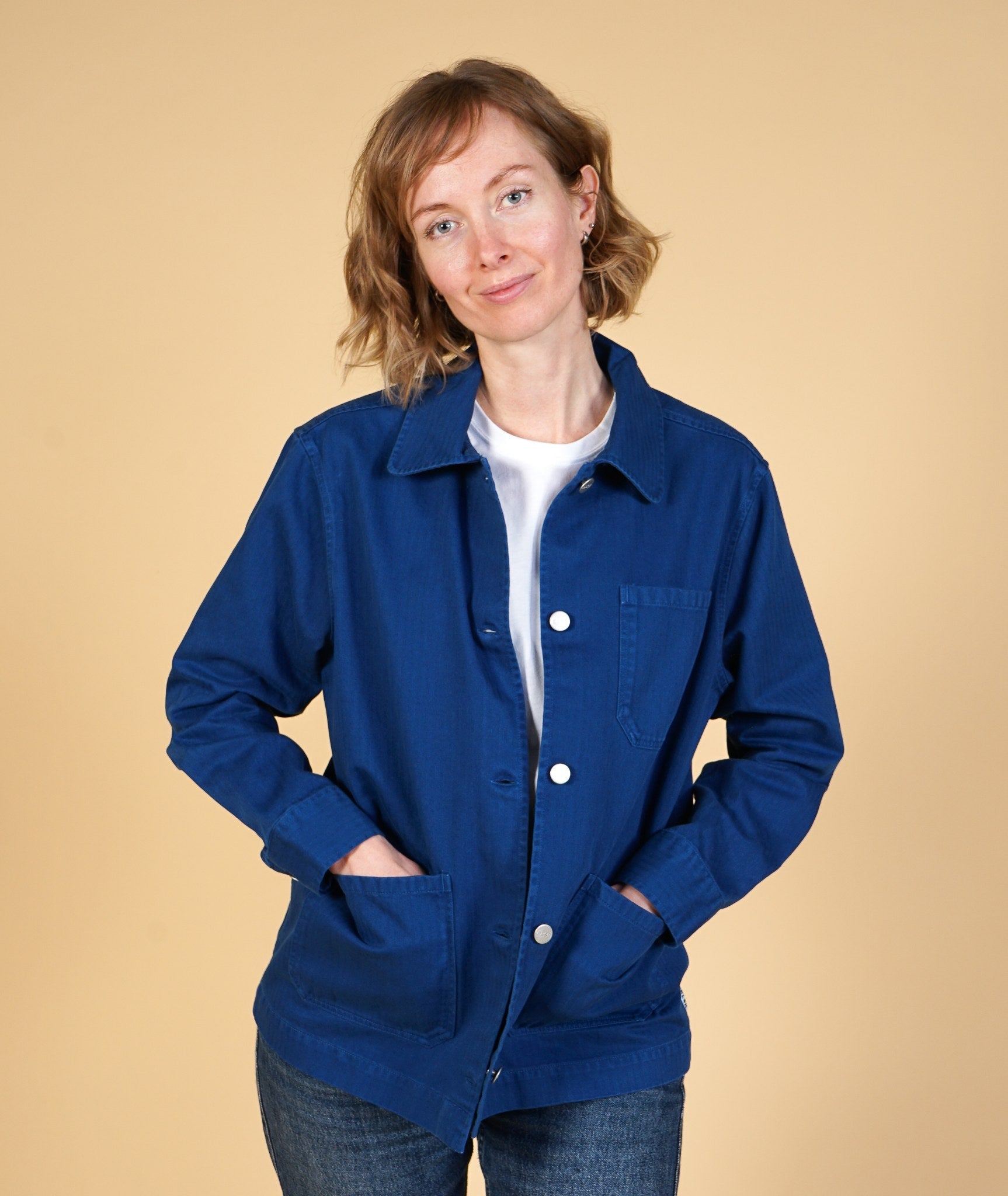 Courtney Women'S Herringbone Overshirt