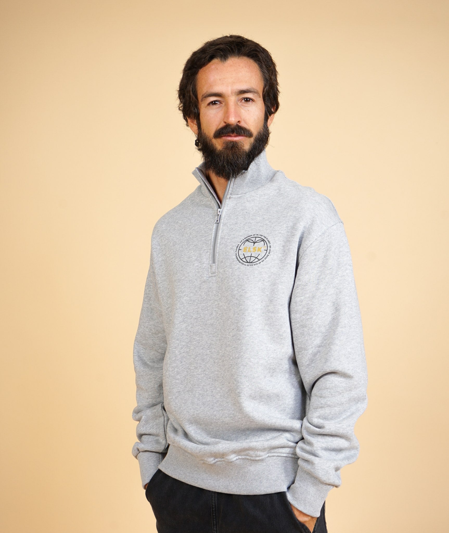 Statement Globe Ch Men'S Halfzip