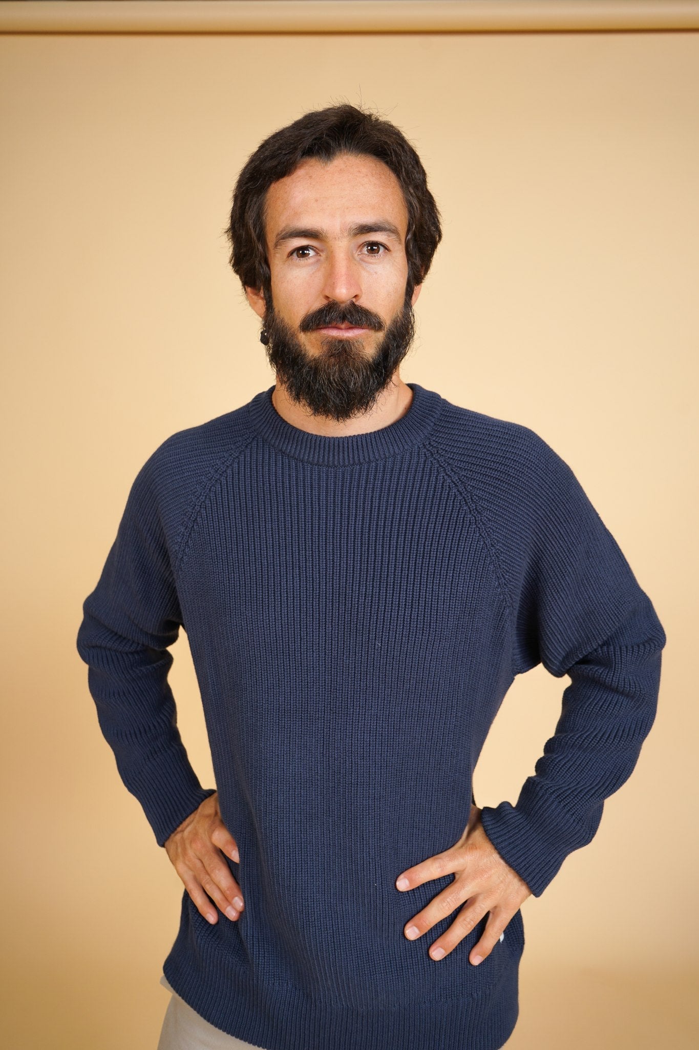 Casual Organic Cotton Men'S Knit