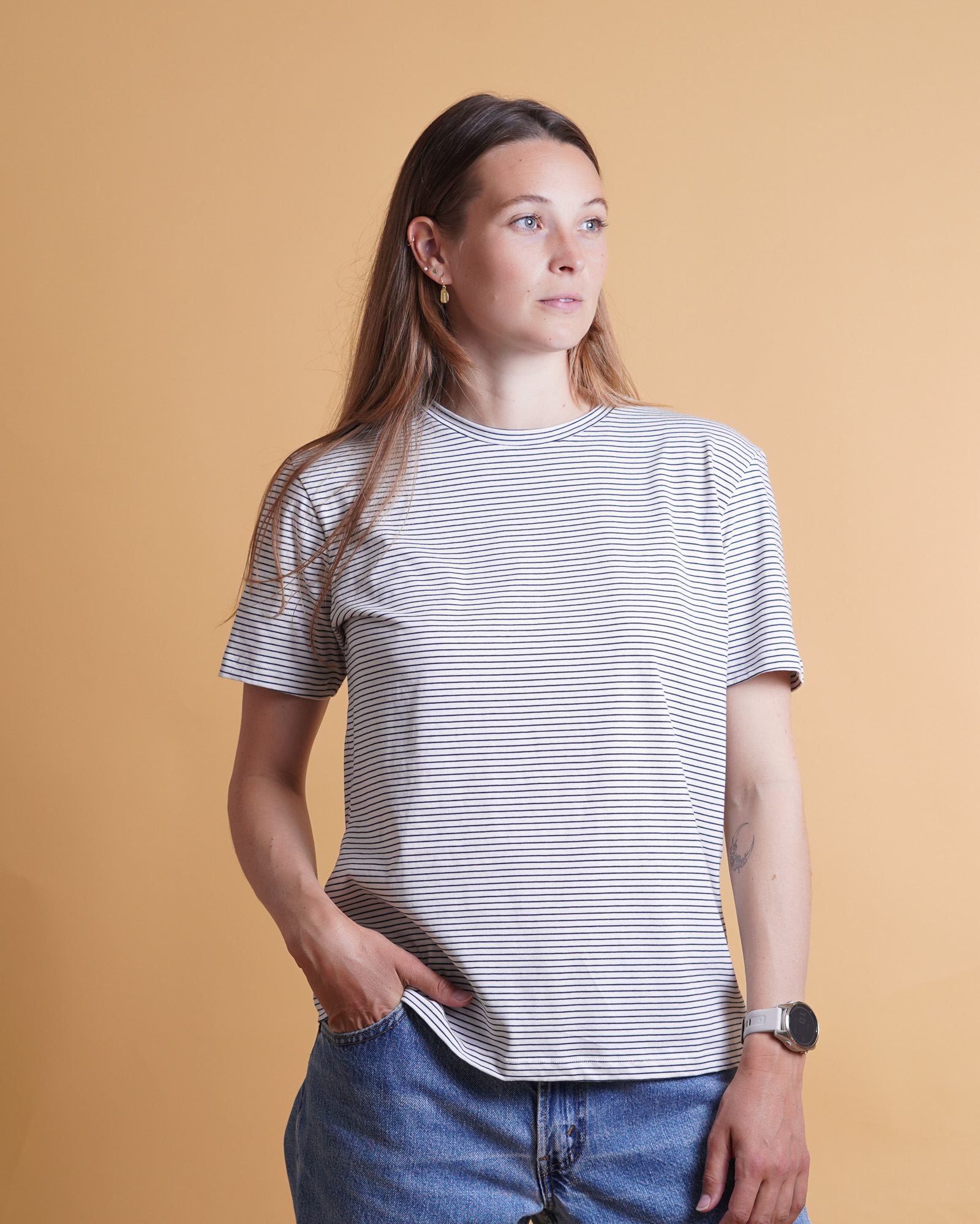Striped Women'S Casual T-Shirt