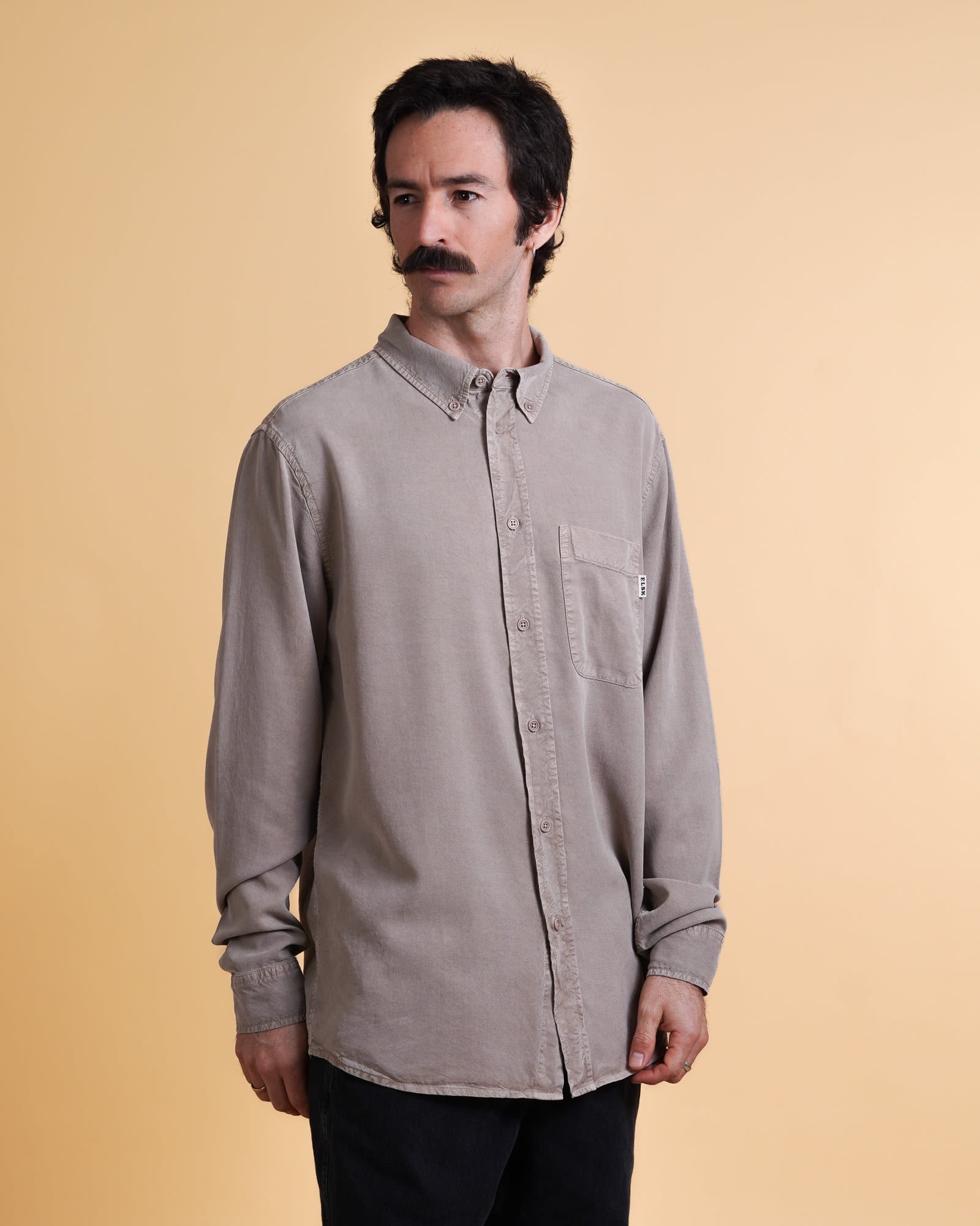 Lyocell Men'S Ls Shirt
