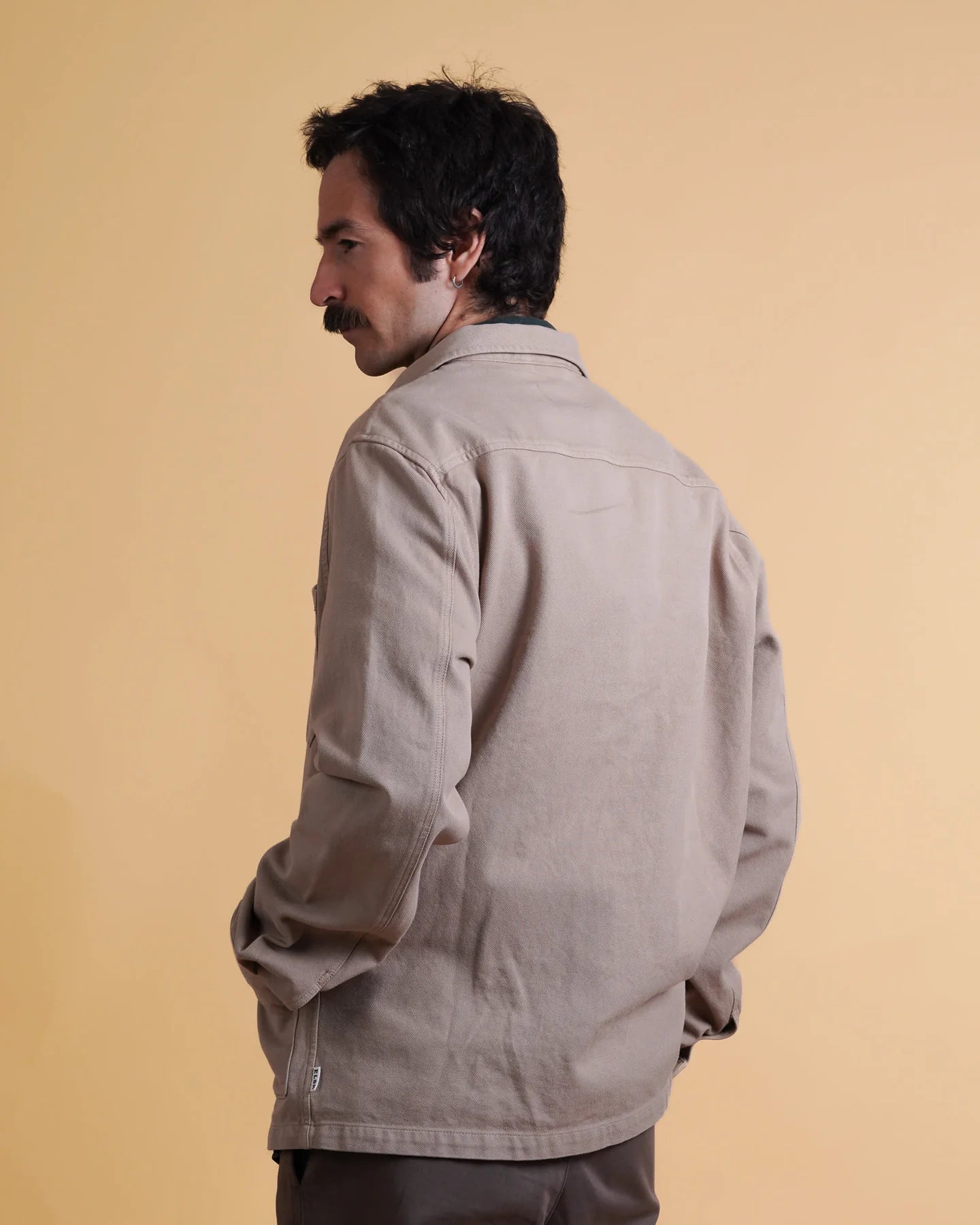 Twill Men'S Overshirt