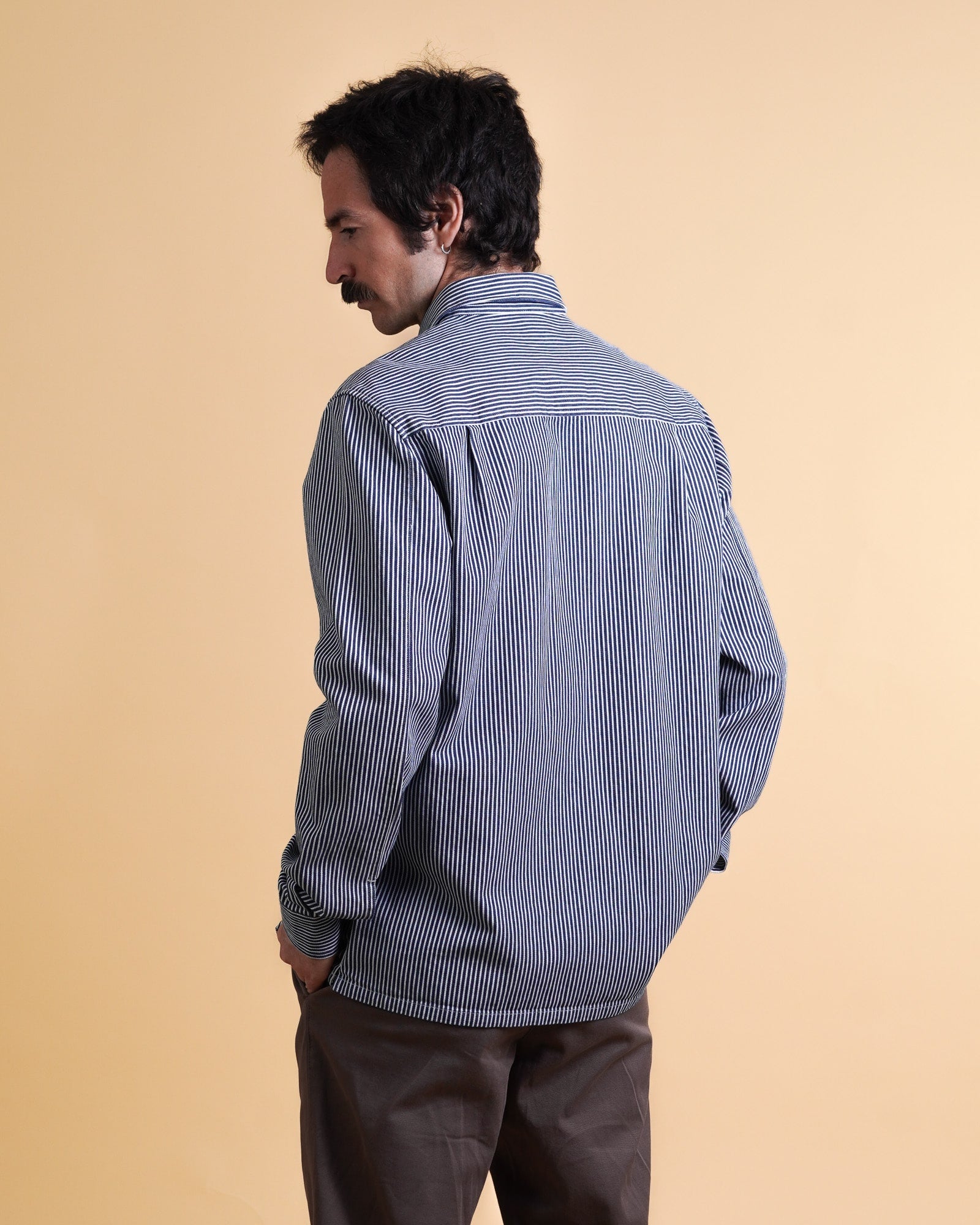 Hickory Striped Men'S Bd Shirt