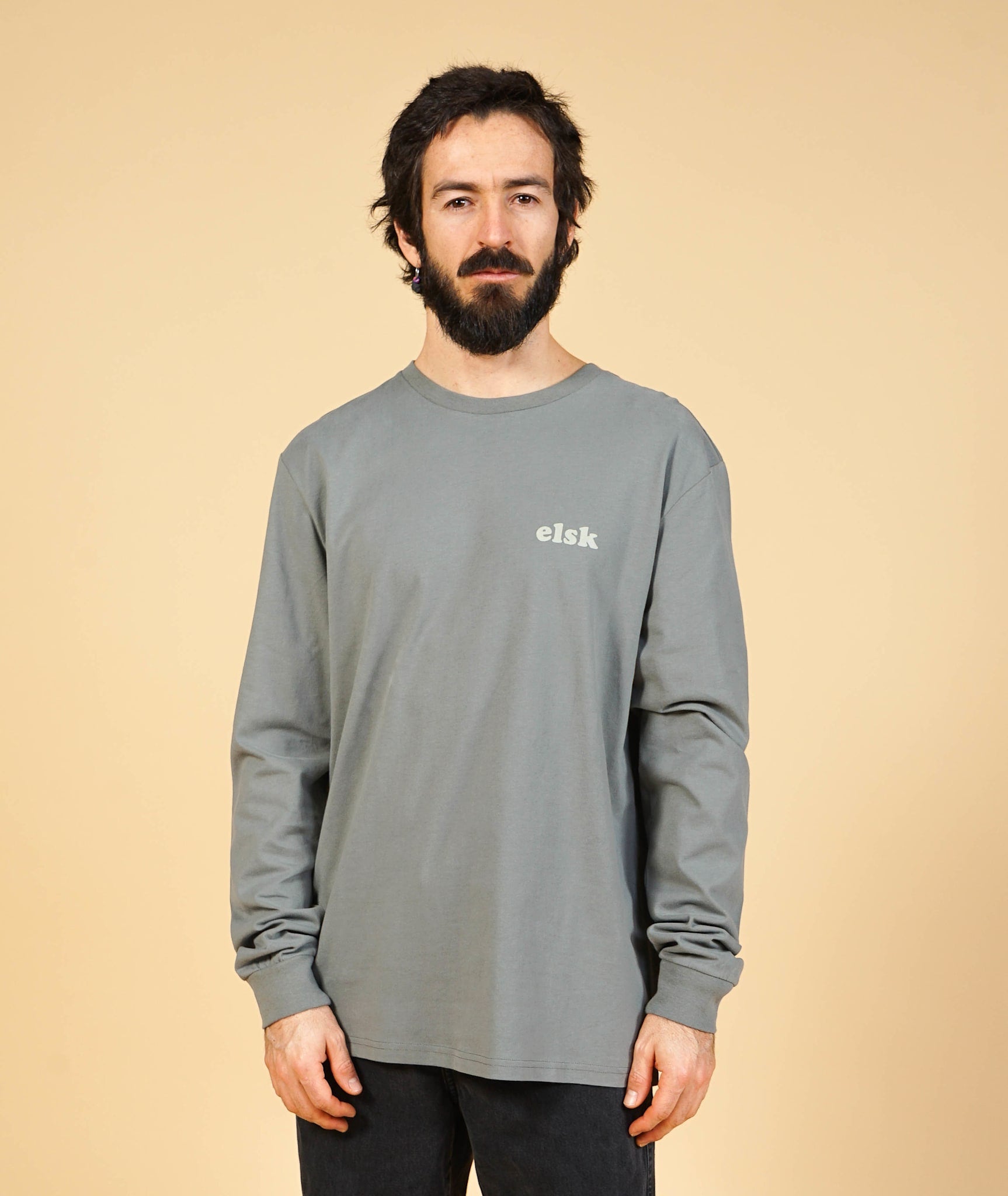 Horizon Bp Men'S Brushed Ls T-Shirt