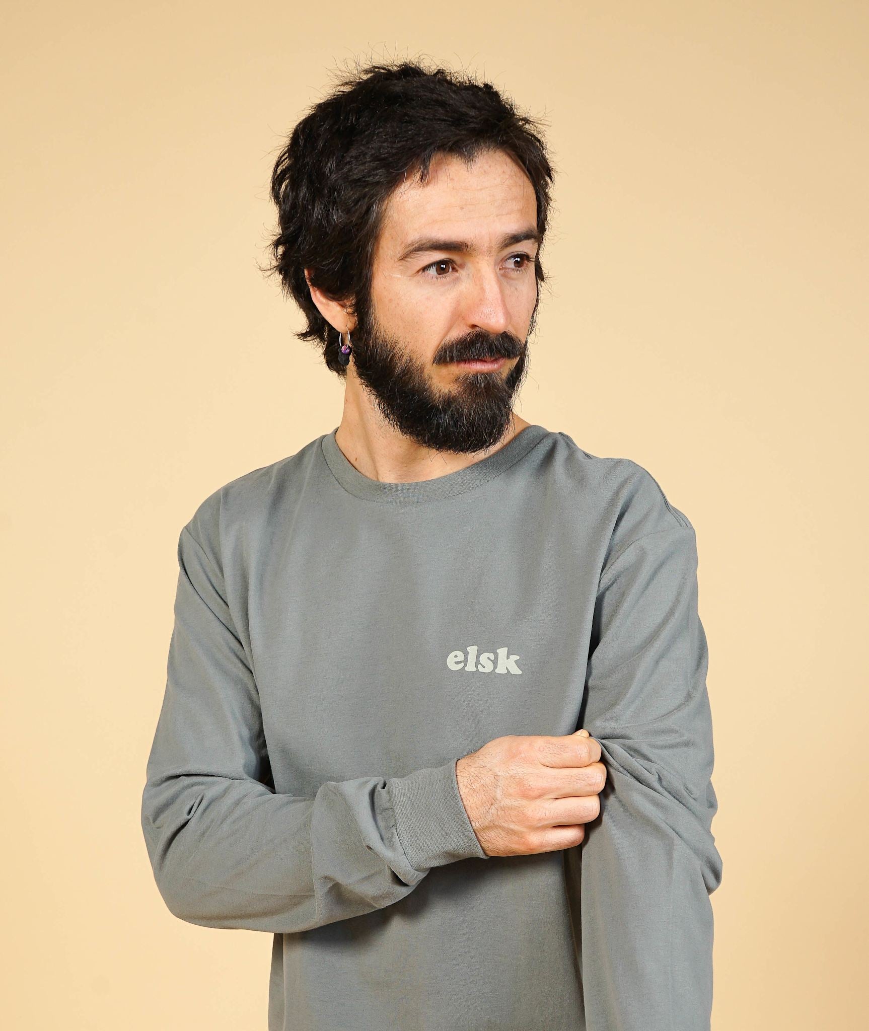 Horizon Bp Men'S Brushed Ls T-Shirt