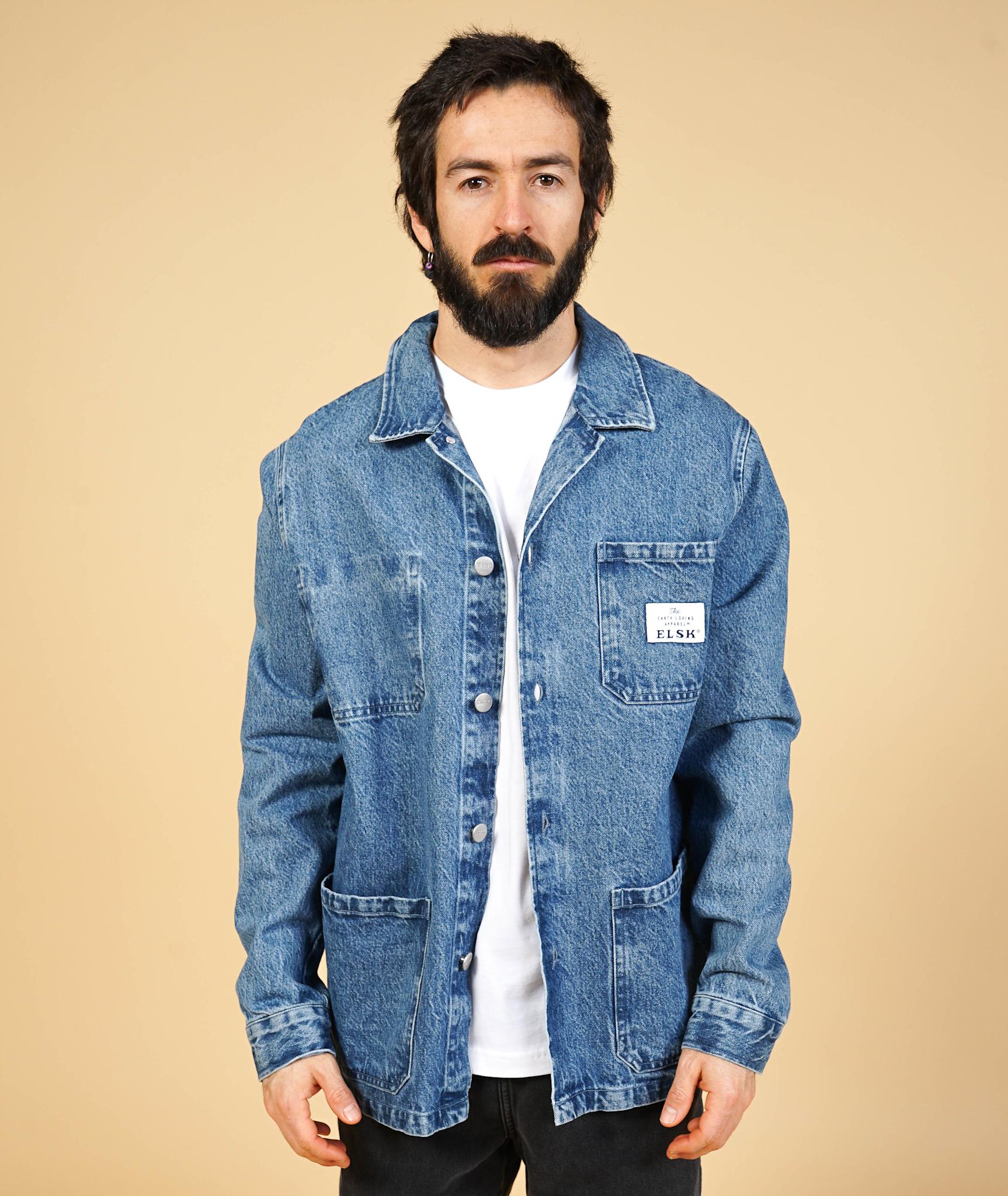 Denim Men'S Overshirt