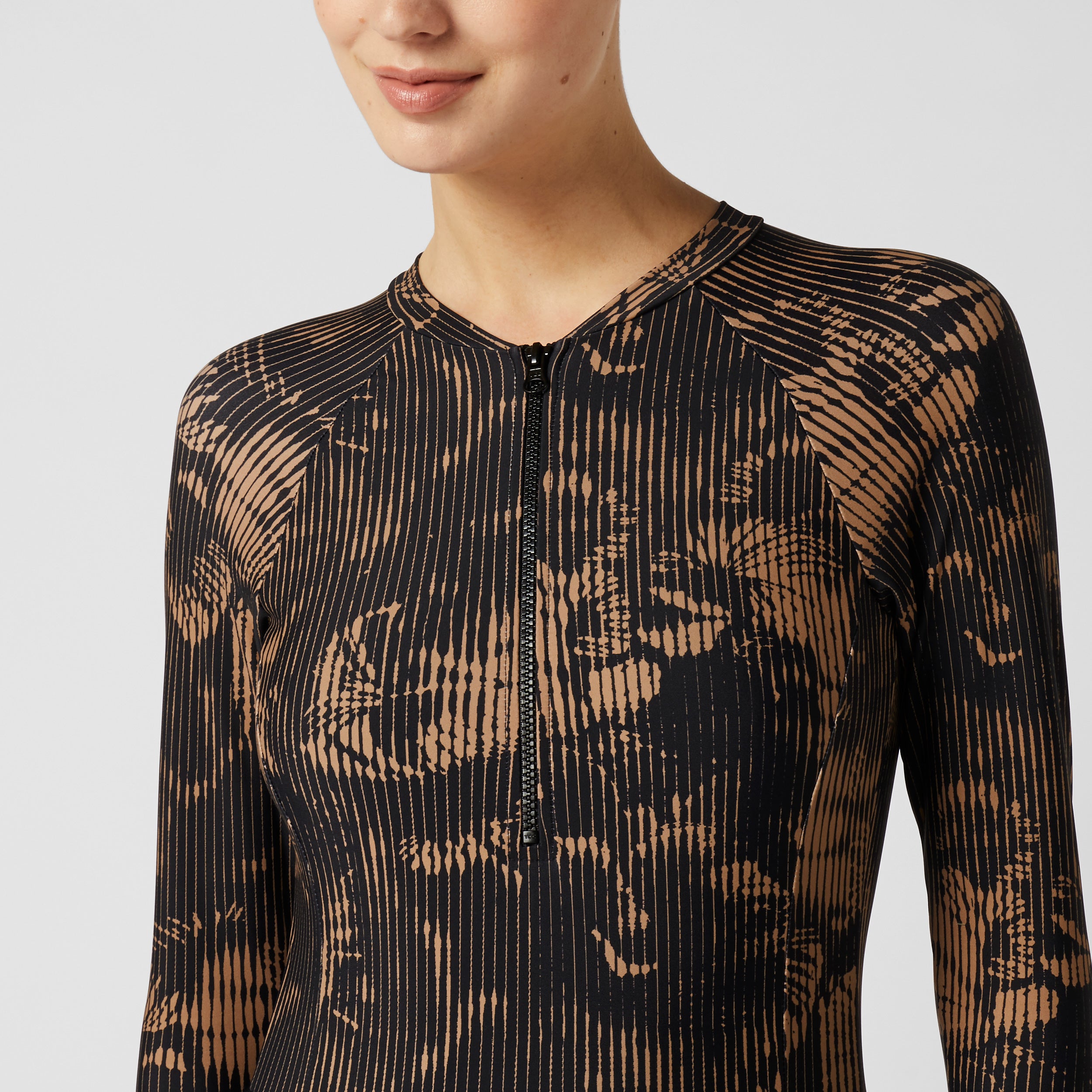 Jayde L/S One Piece Women - Slate Brown