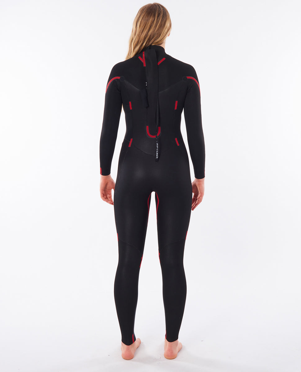 Women Omega 4/3 Back Zip Wetsuit