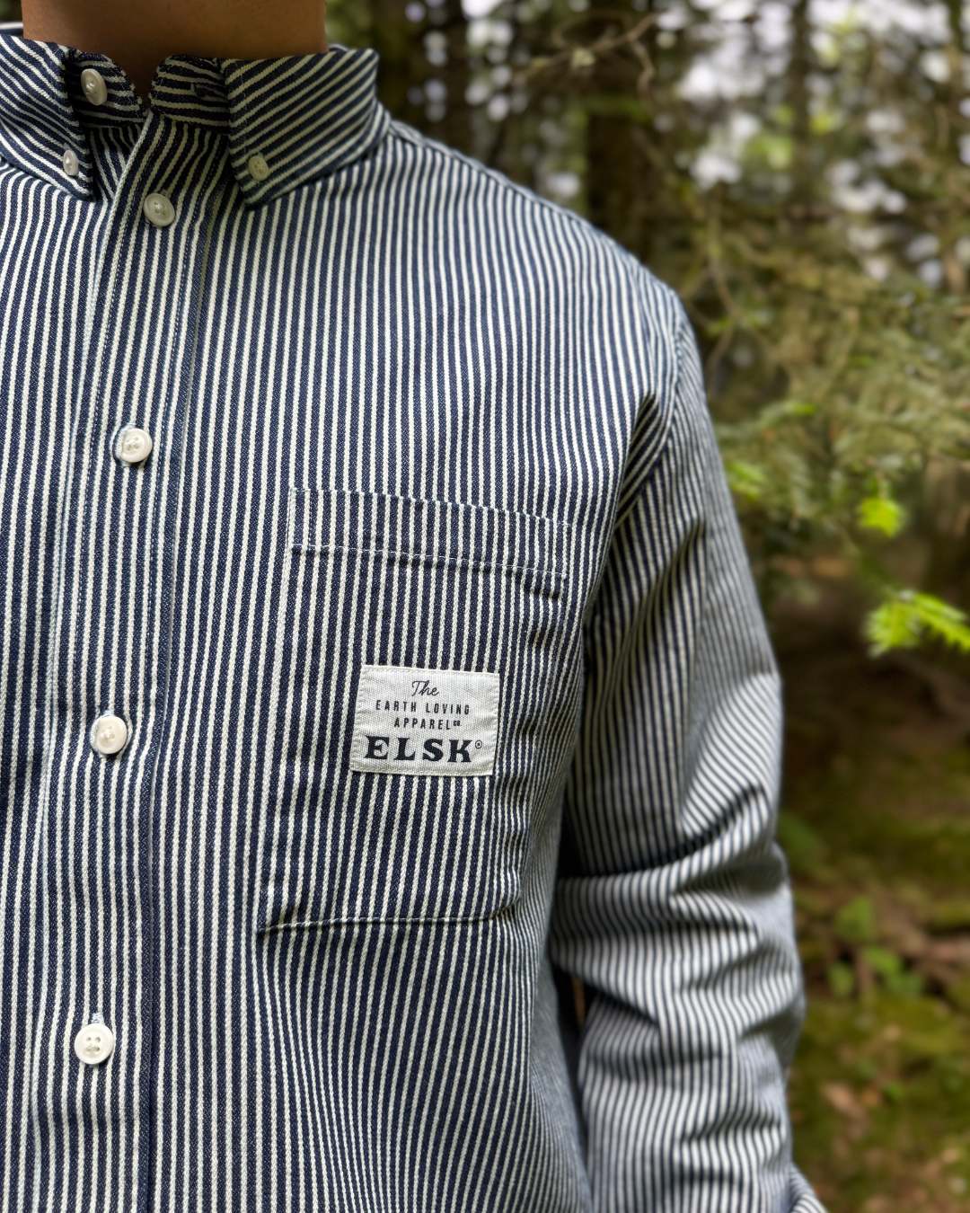 Hickory Striped Men'S Bd Shirt