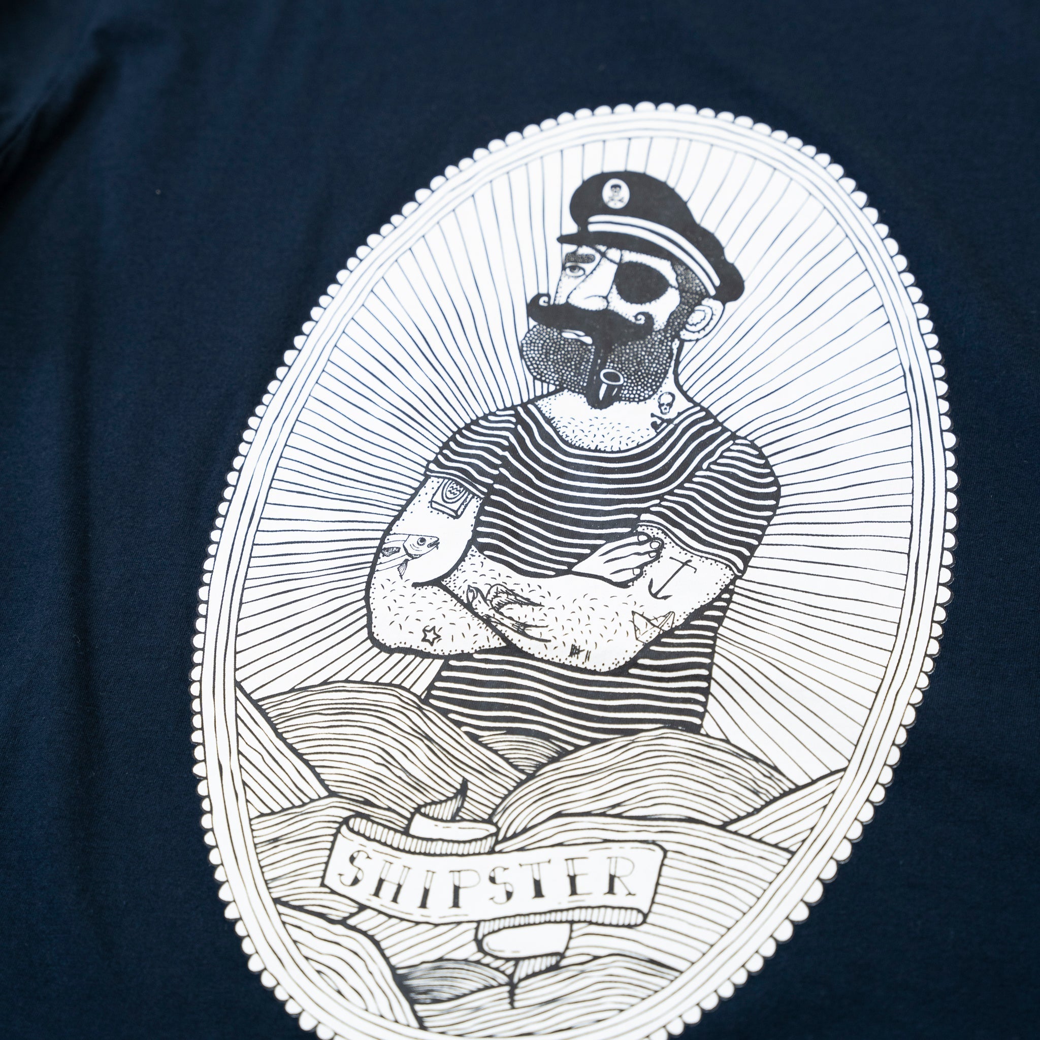 Framed Legend T-shirt (Blueberry)