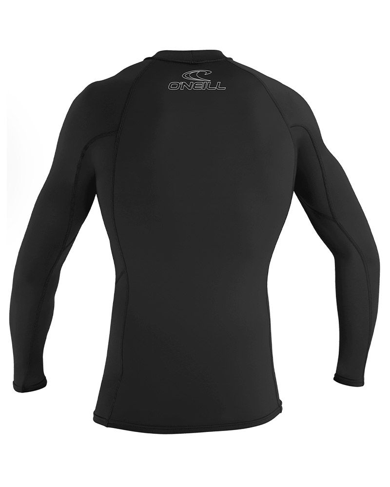 Basickins L/S Rash Guard - Black