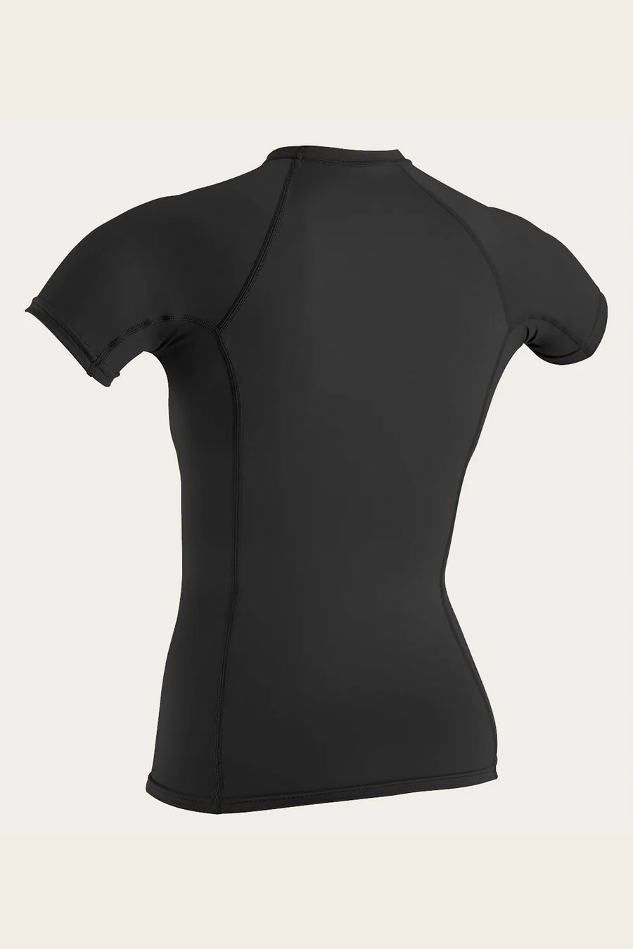 Wms Basickins S/S Rash Guard - Black