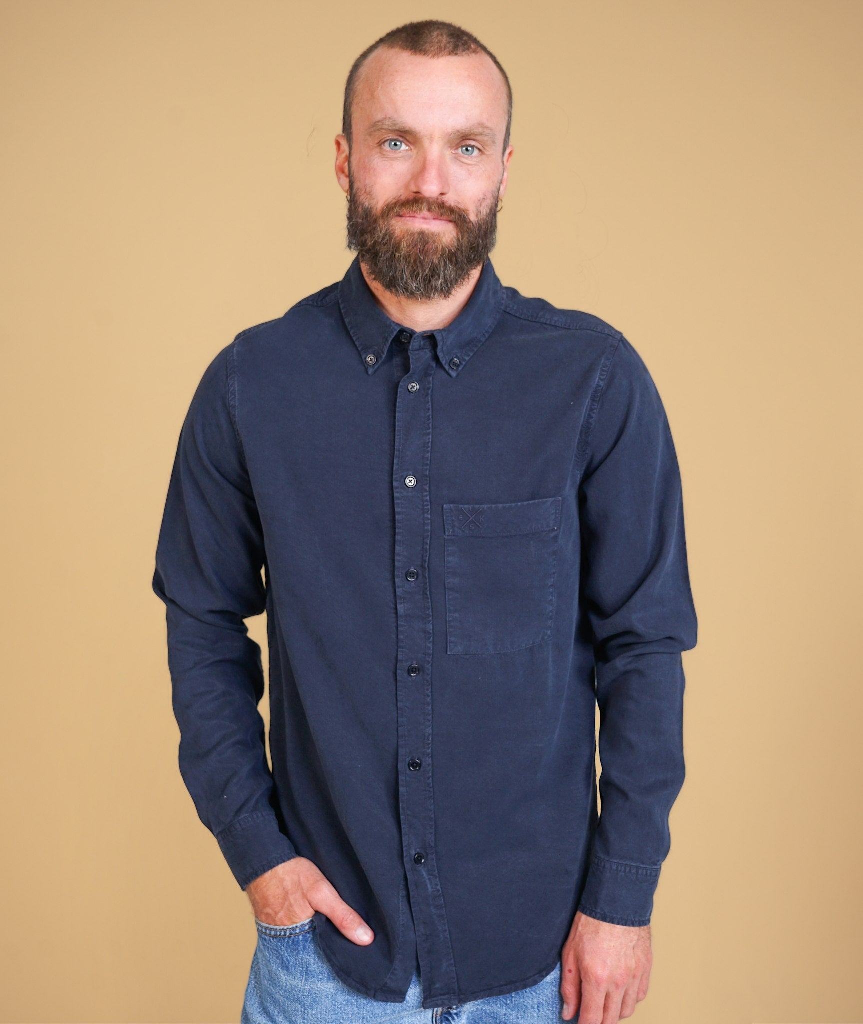 Yvon Men'S Button Down Shirt