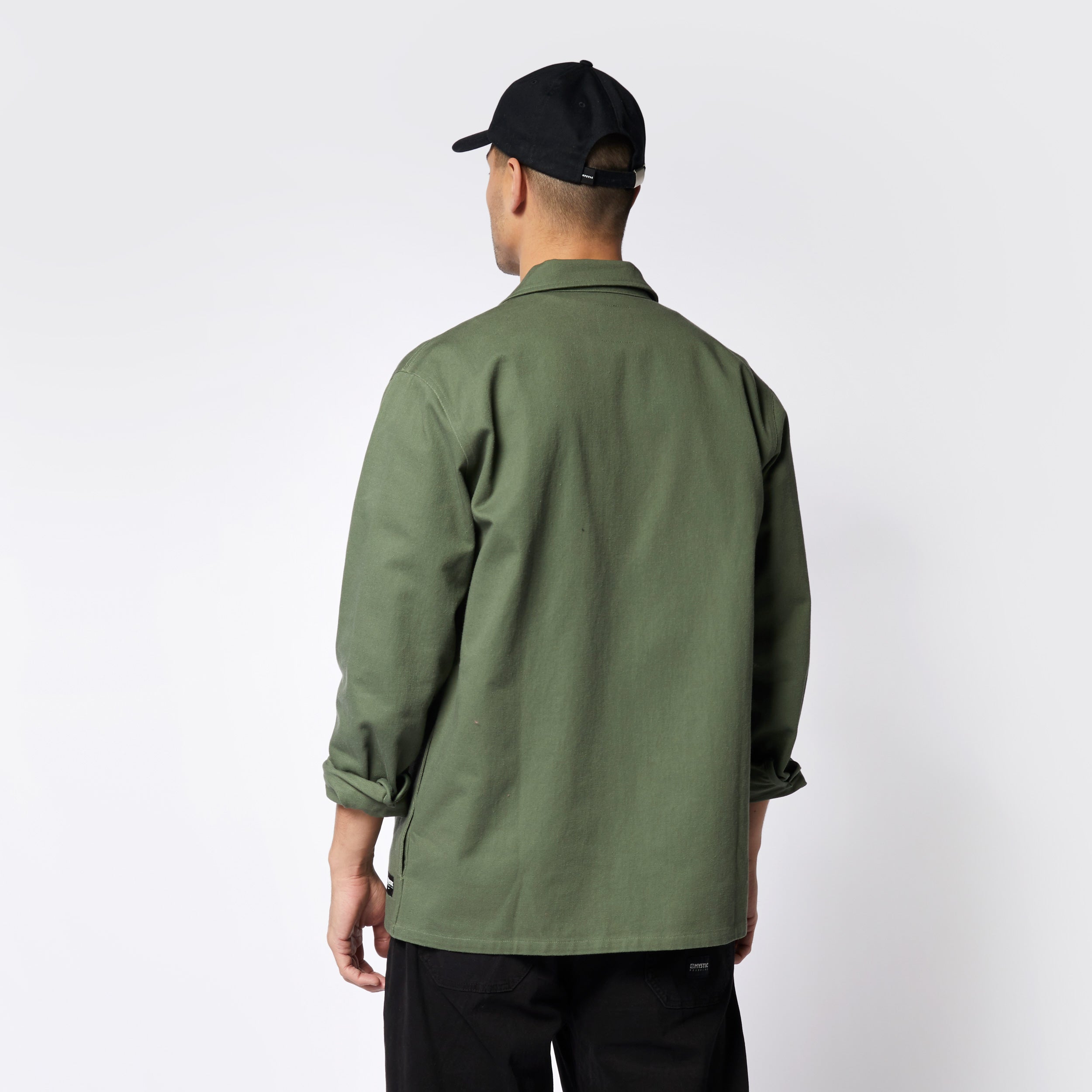 The Overshirt Jacket - Dark Olive