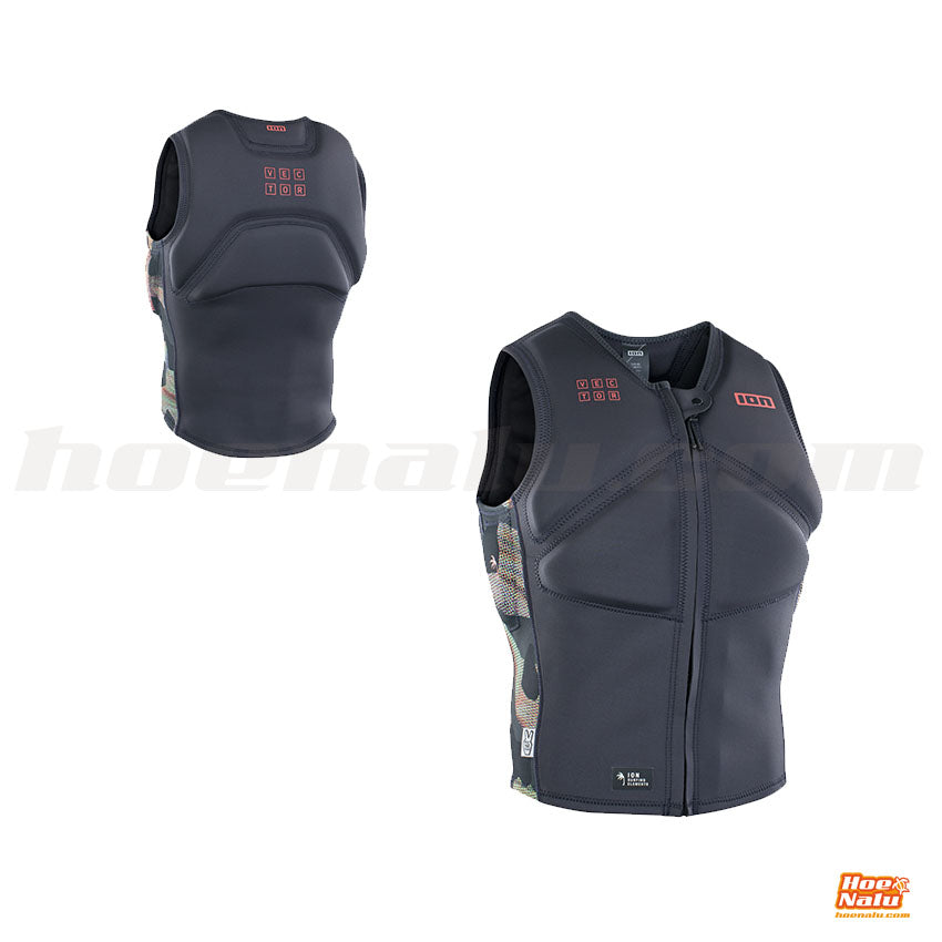 ION.22 VEST VECTOR CORE FRONT ZIP MEN GREY- CAMO (48222-4165)
