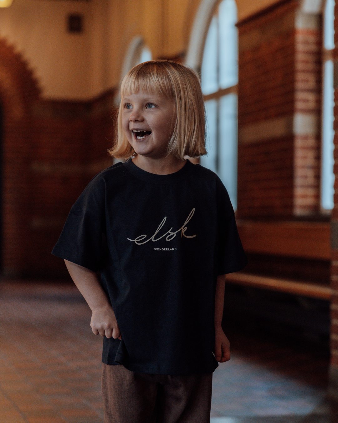 Signed Kids Brushed T-Shirt