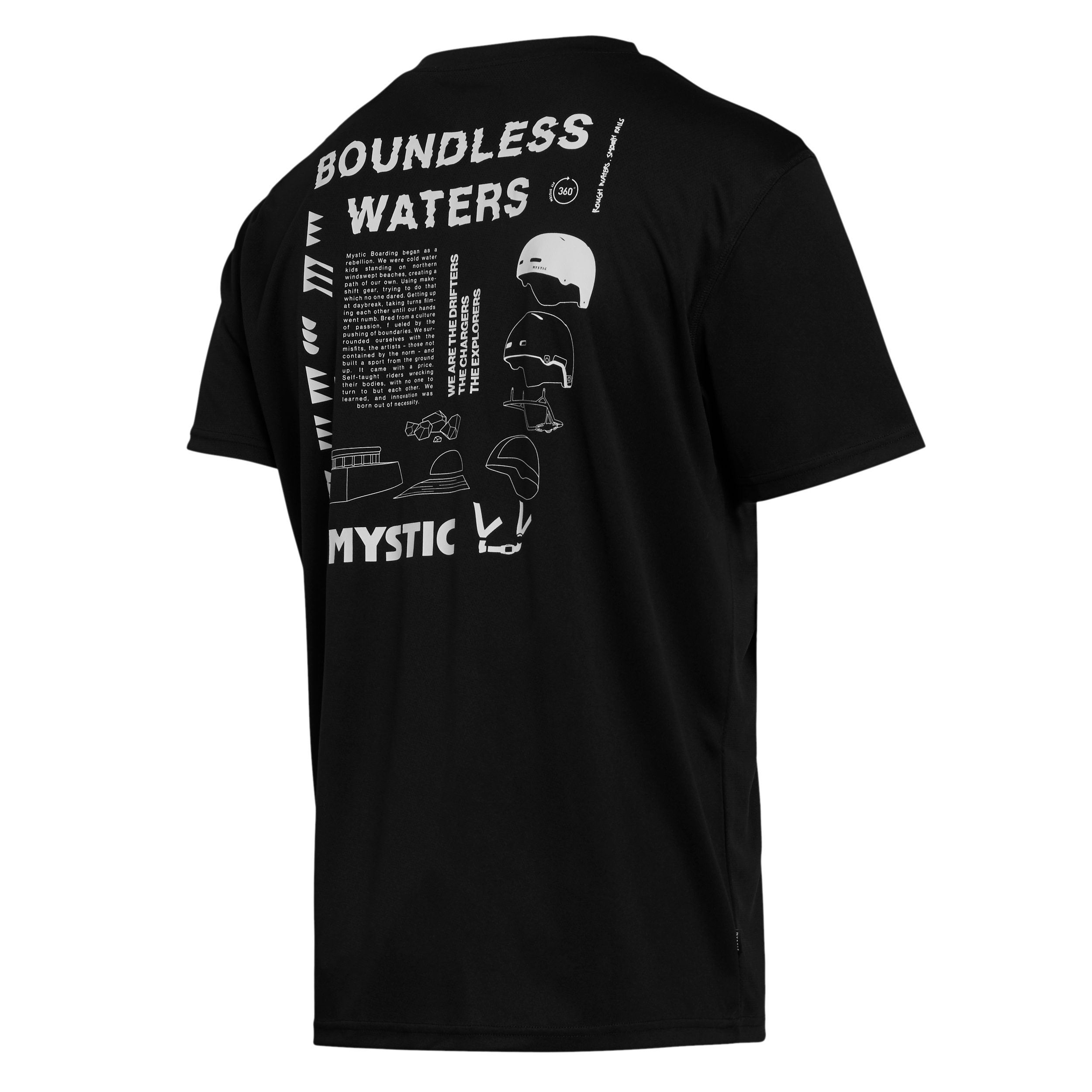 Tactic S/S Loosefit Quickdry - Black