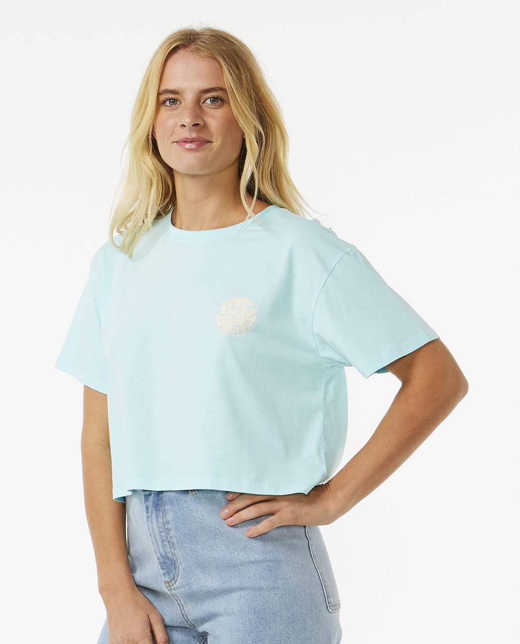 Wettie Icon Crop Short Sleeve Tee