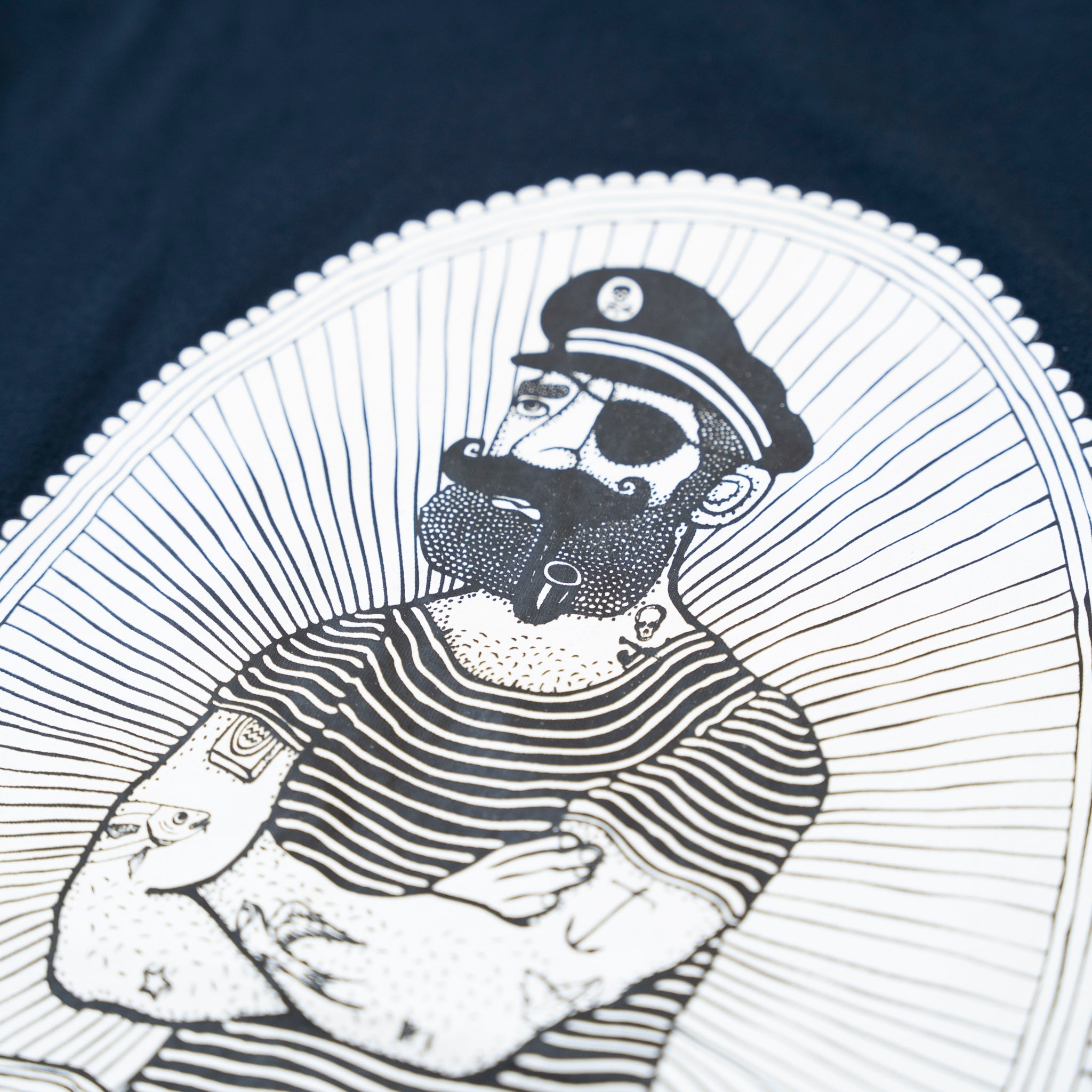 Framed Legend T-shirt (Blueberry)