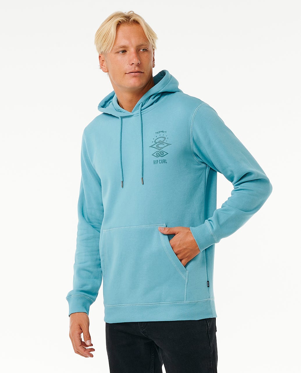Search Icon hooded Fleece
