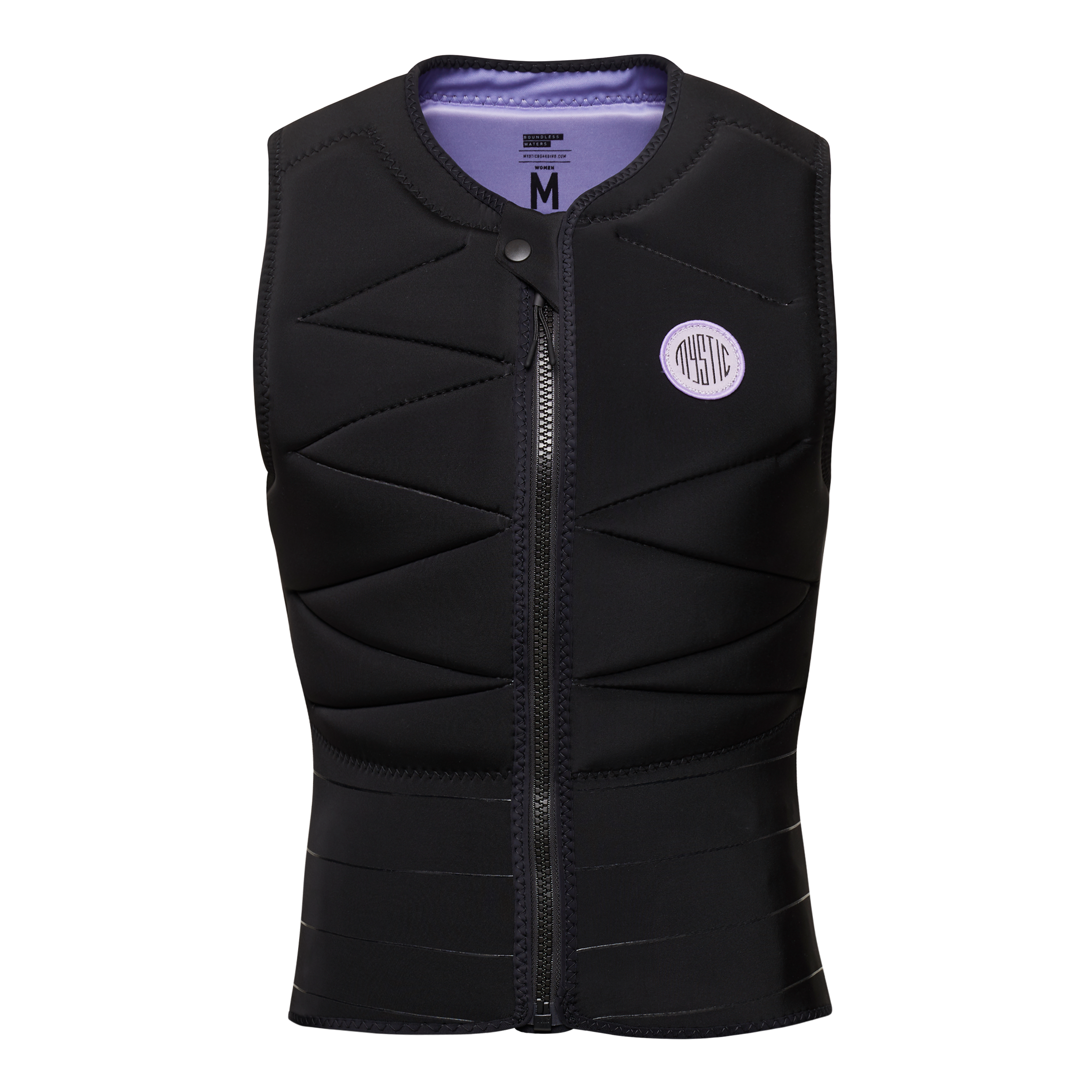 Ruby Impact Vest Fzip Women - Black