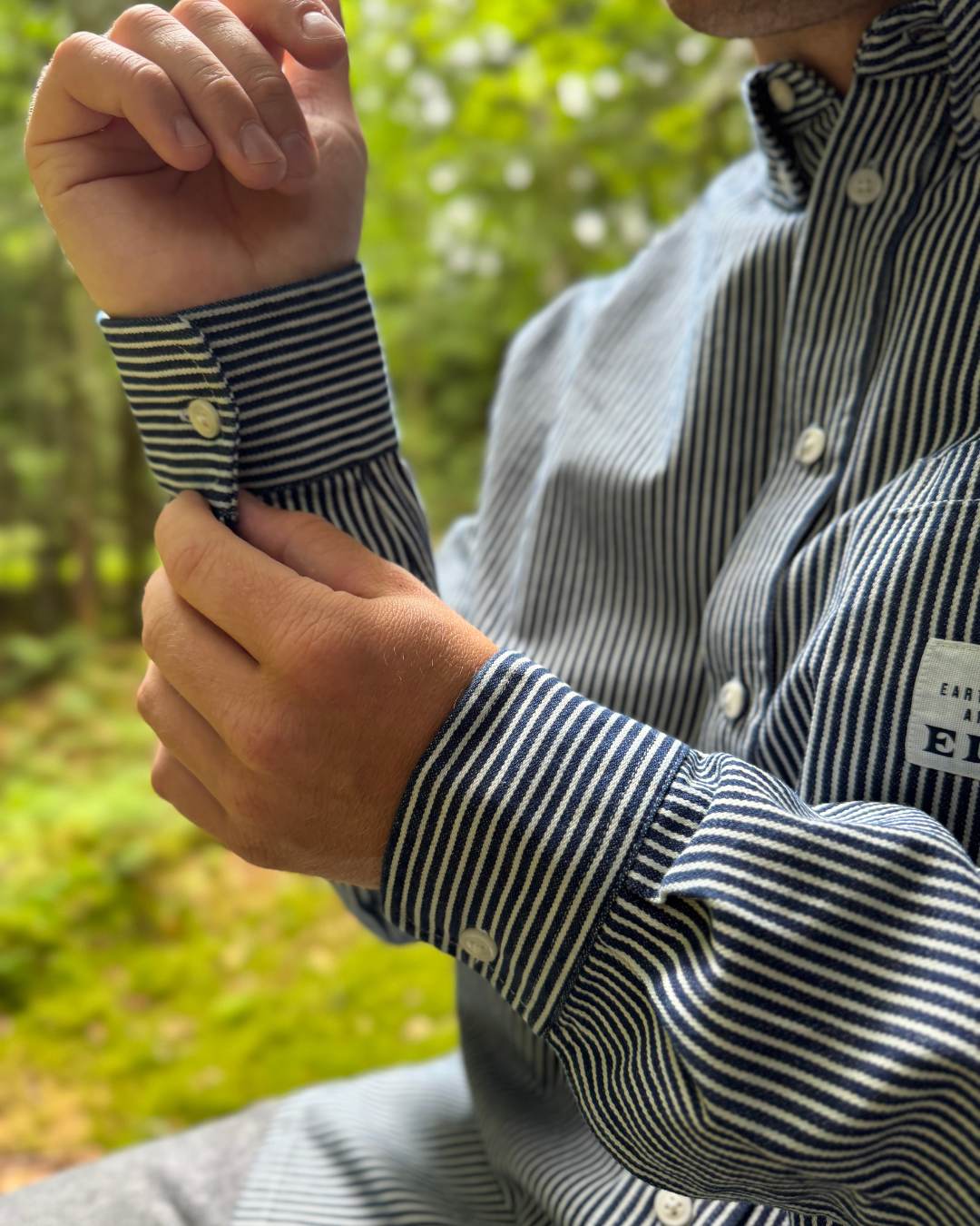 Hickory Striped Men'S Bd Shirt