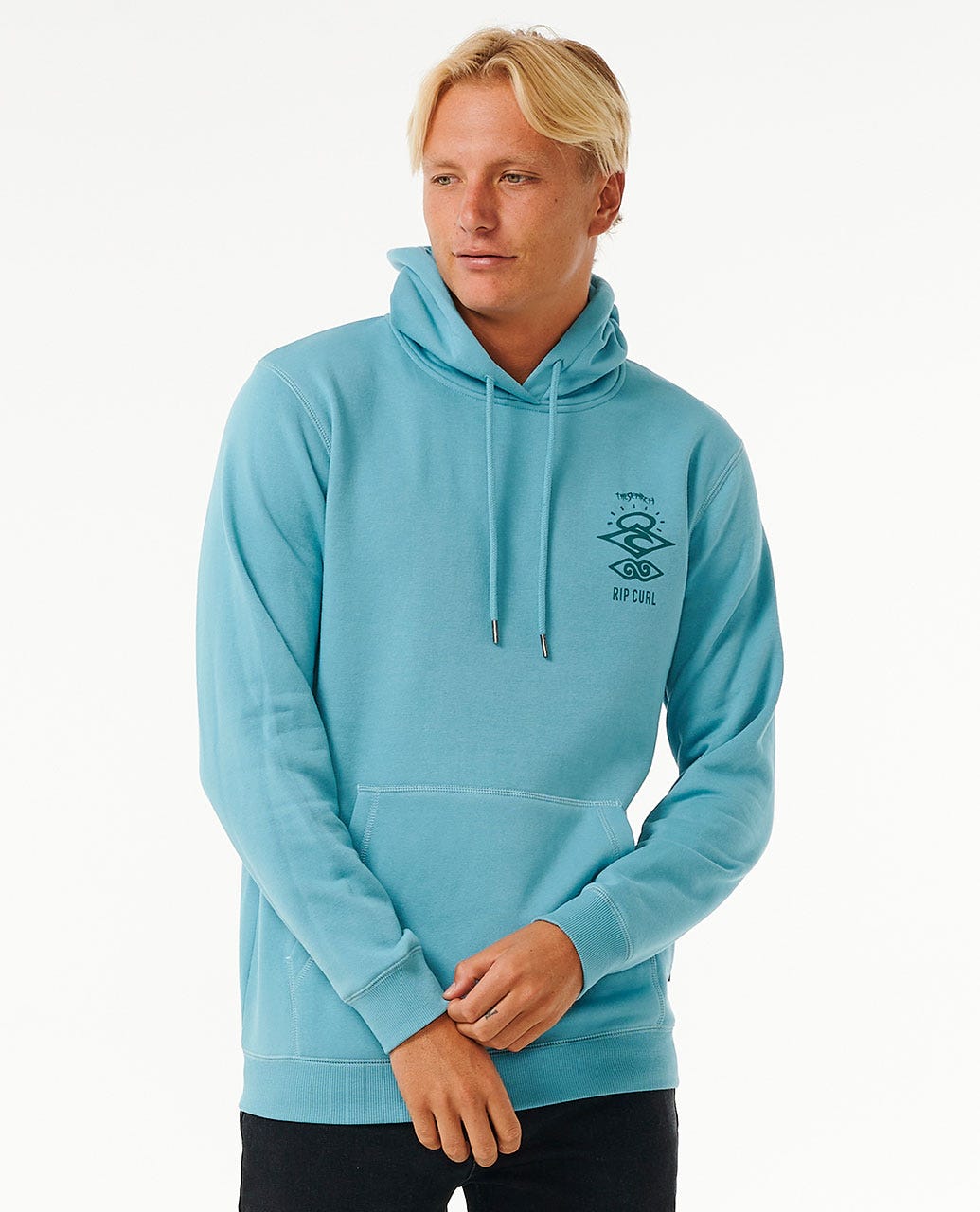 Search Icon hooded Fleece