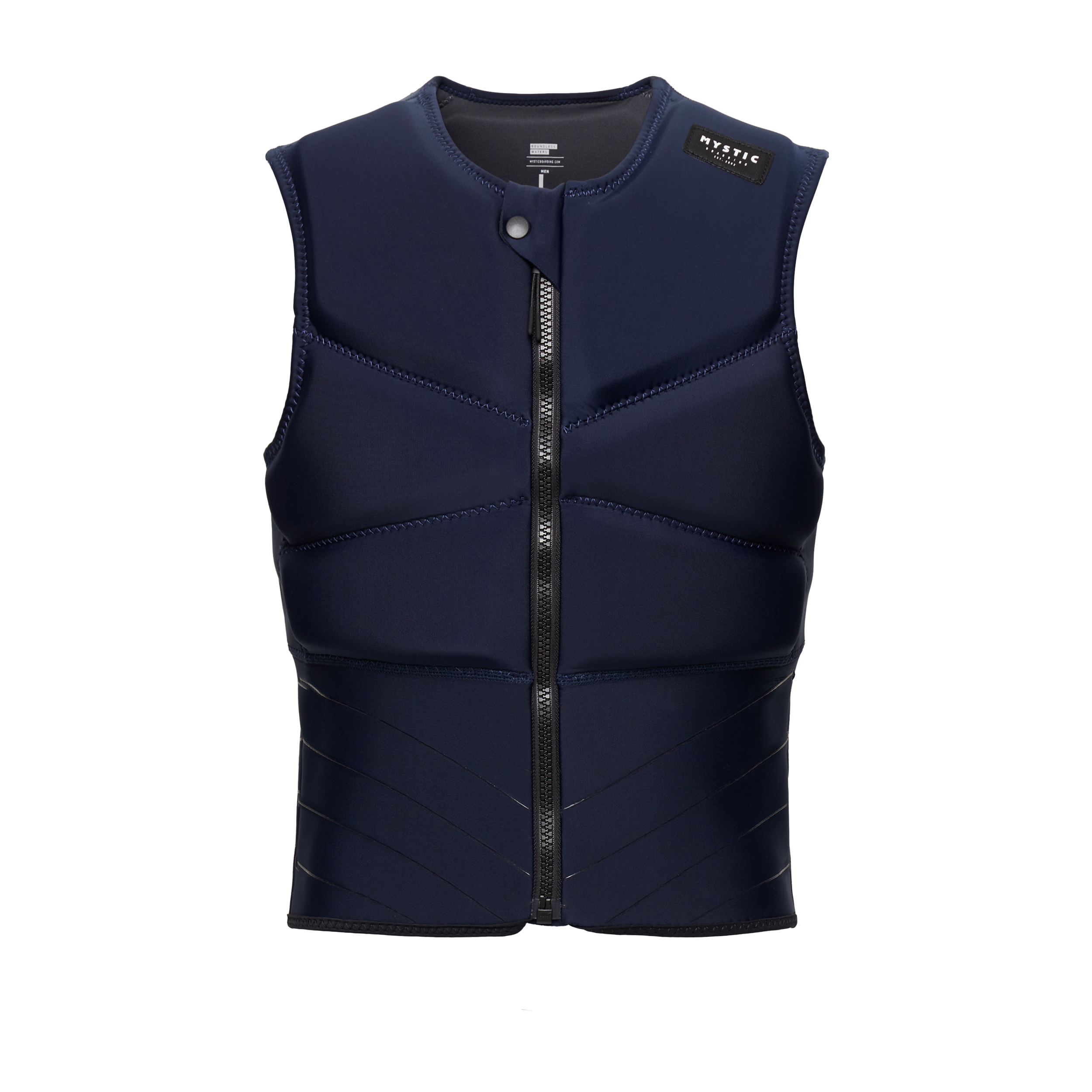 Block Impact Vest Fzip - Navy