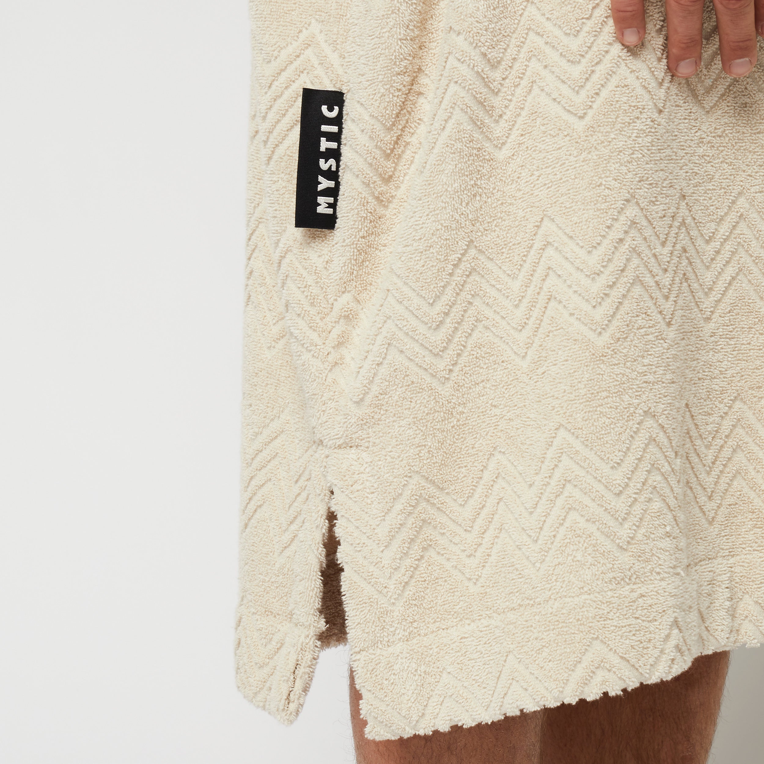 Poncho Jacquard - Off White