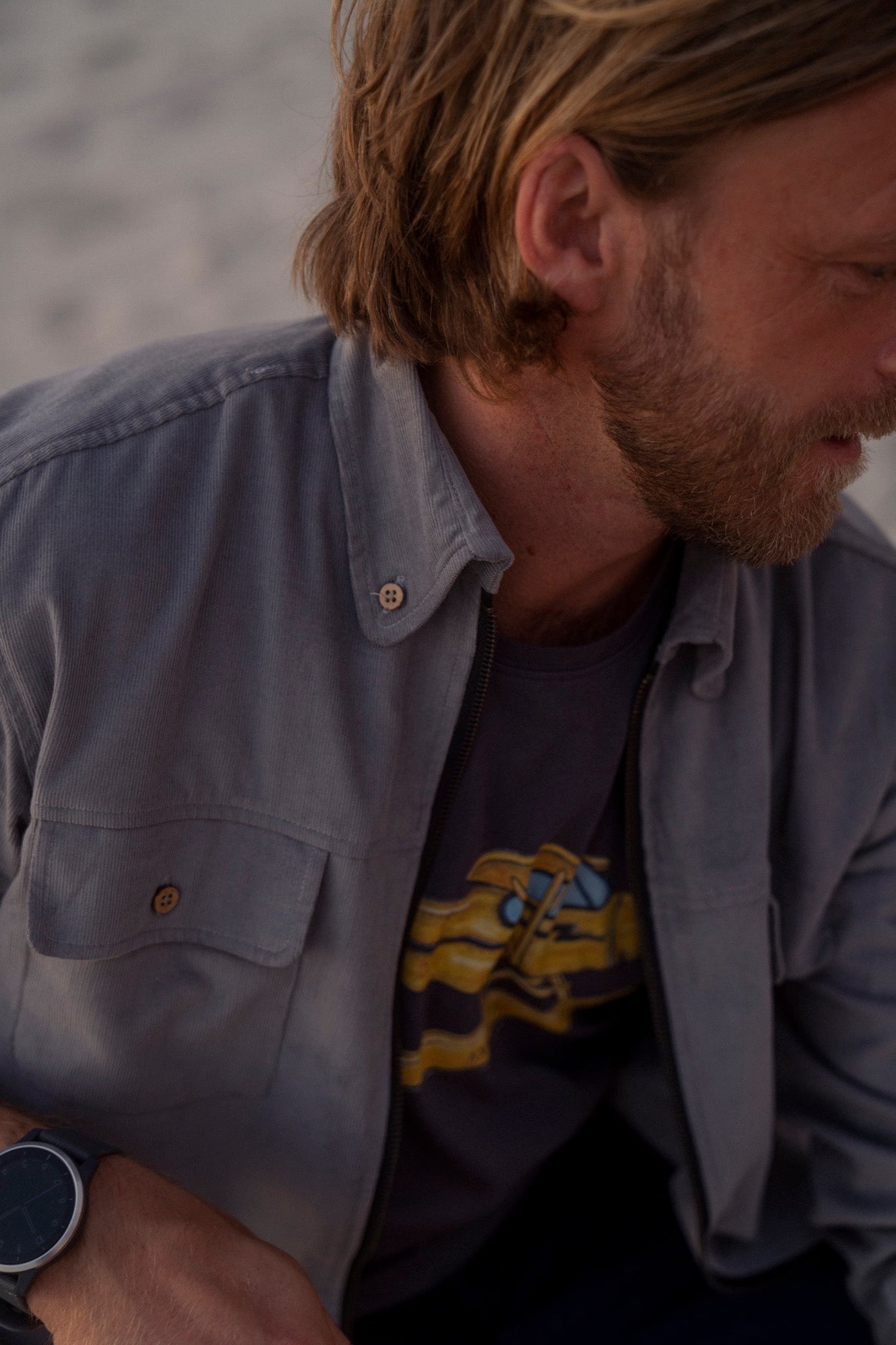 Nordberg Shirt Jacket (Grey)