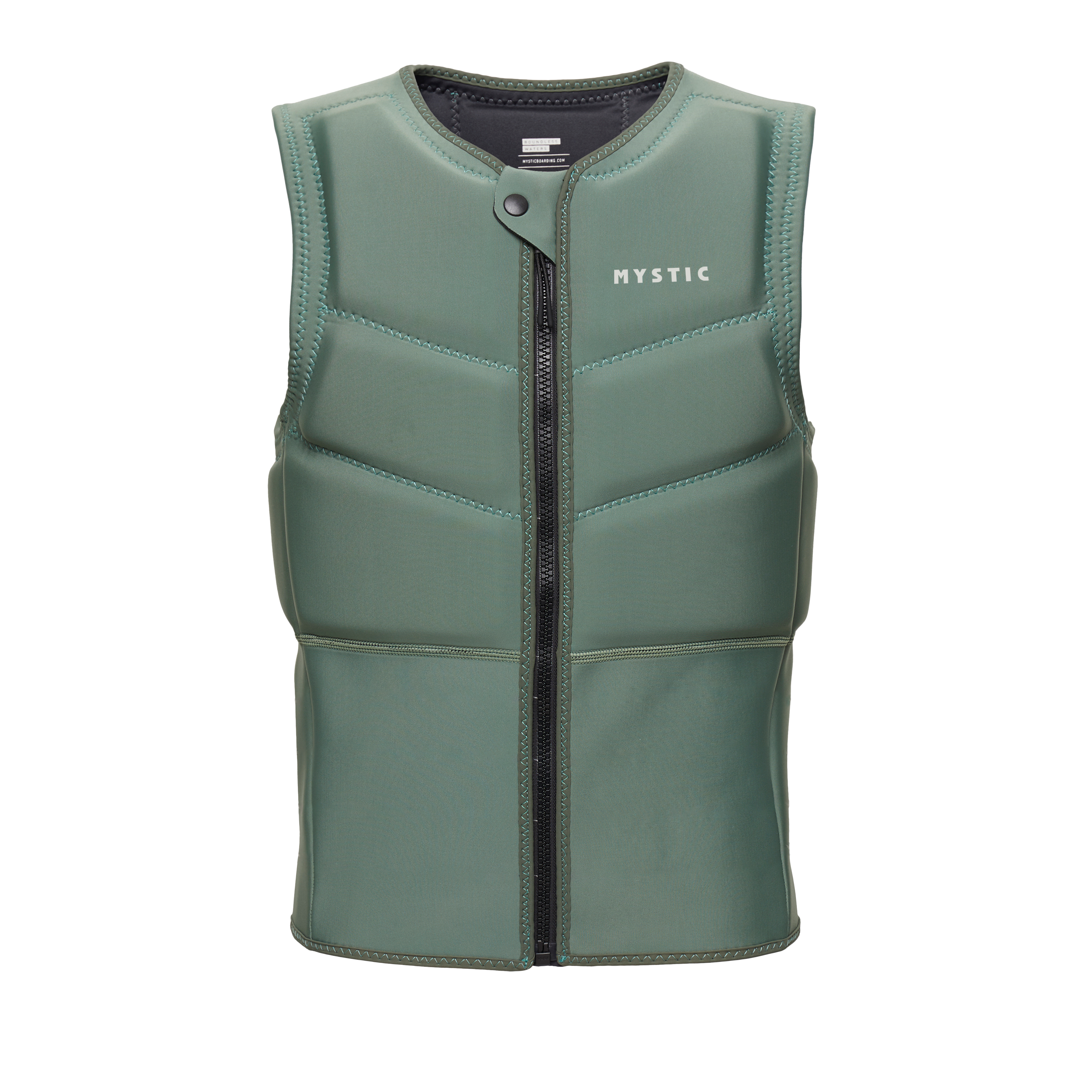 Star Impact Vest Fzip - Mørk Oliven