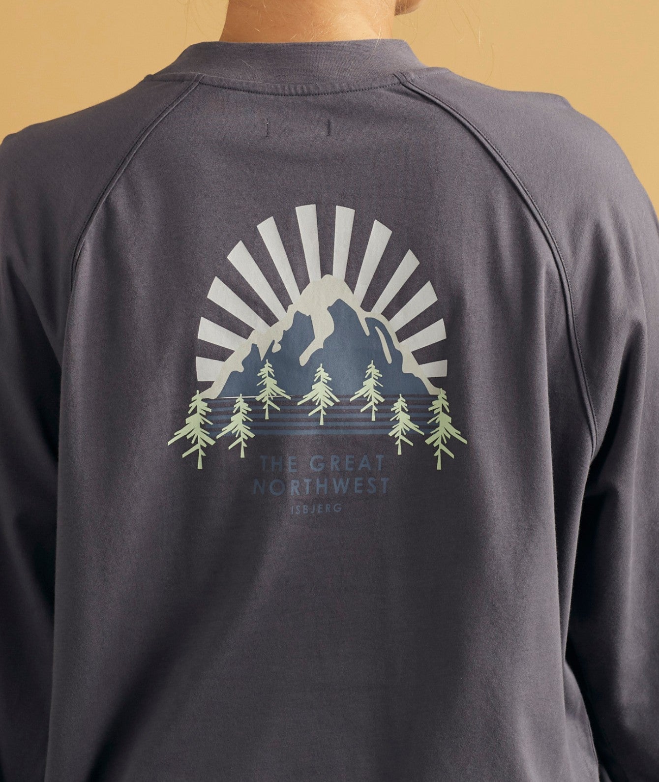 11057 | Elsk Isbjerg Bp Esther Women'S Ls Tee | Stone Purple