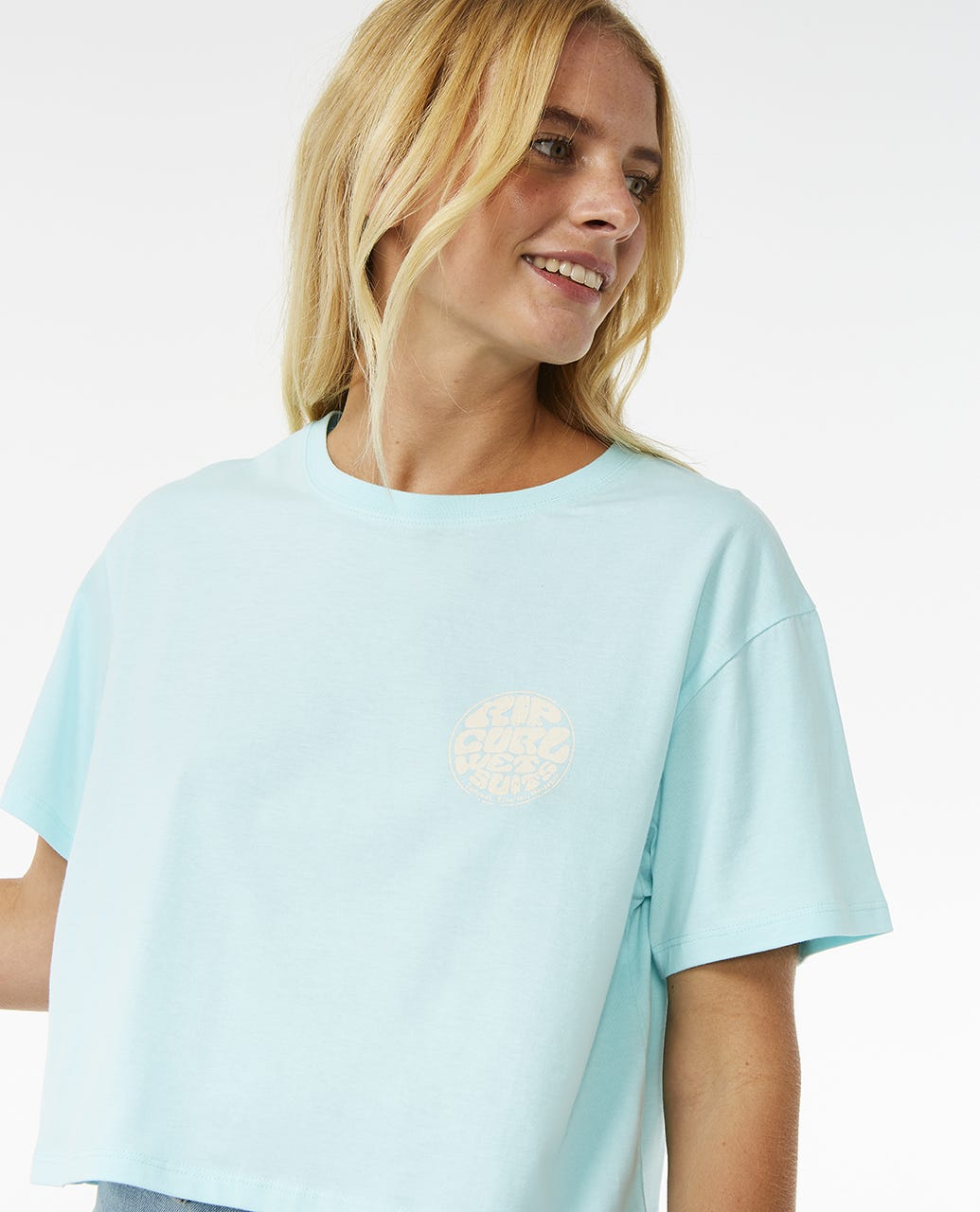 Wettie Icon Crop Short Sleeve Tee