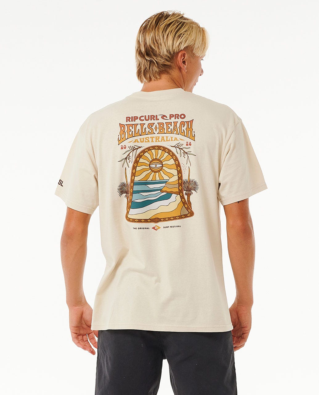 Rip Curl Pro Bells Beach 2024 Line Up Short Sleeve Tee