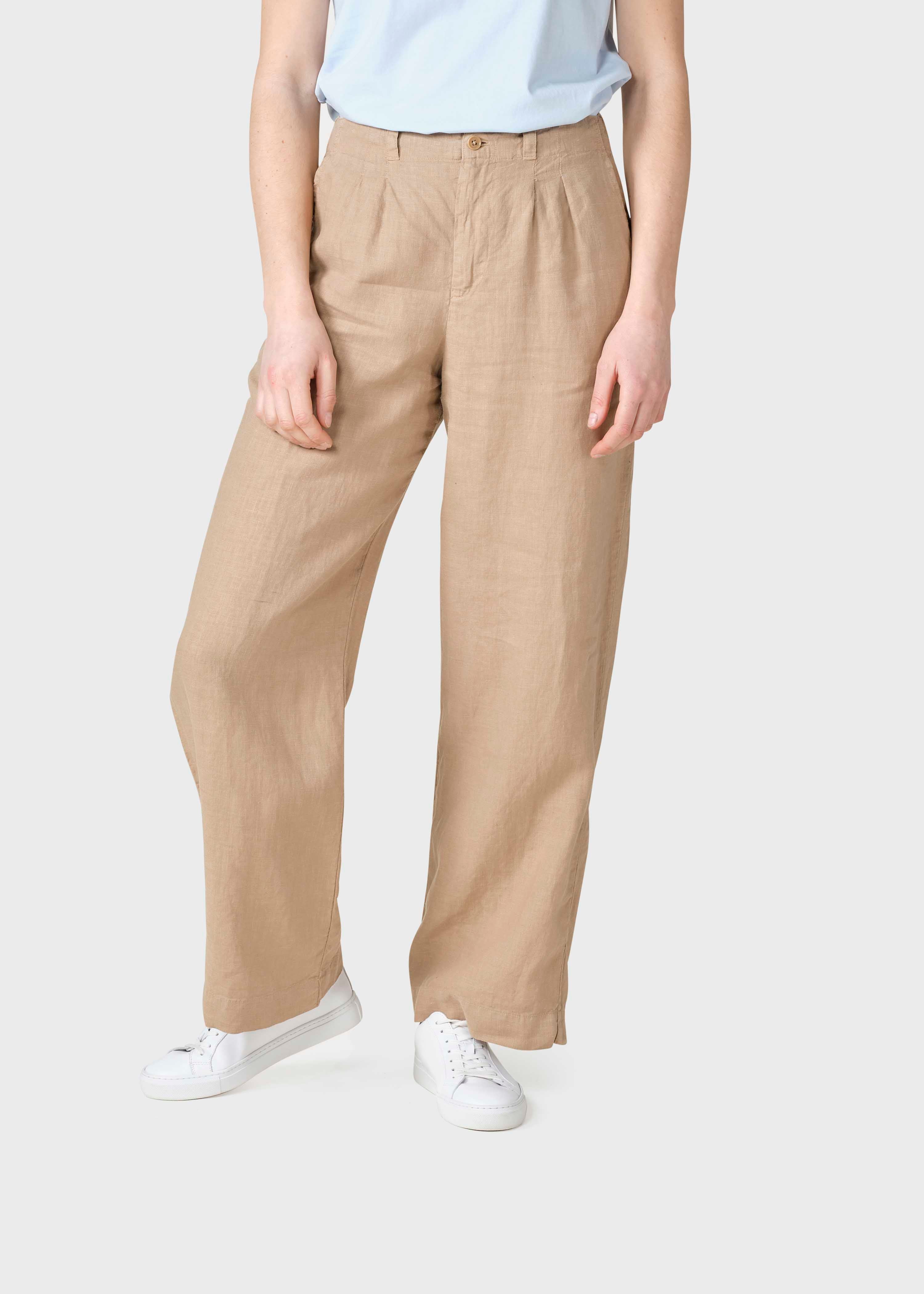 Ada linen pants - Sand