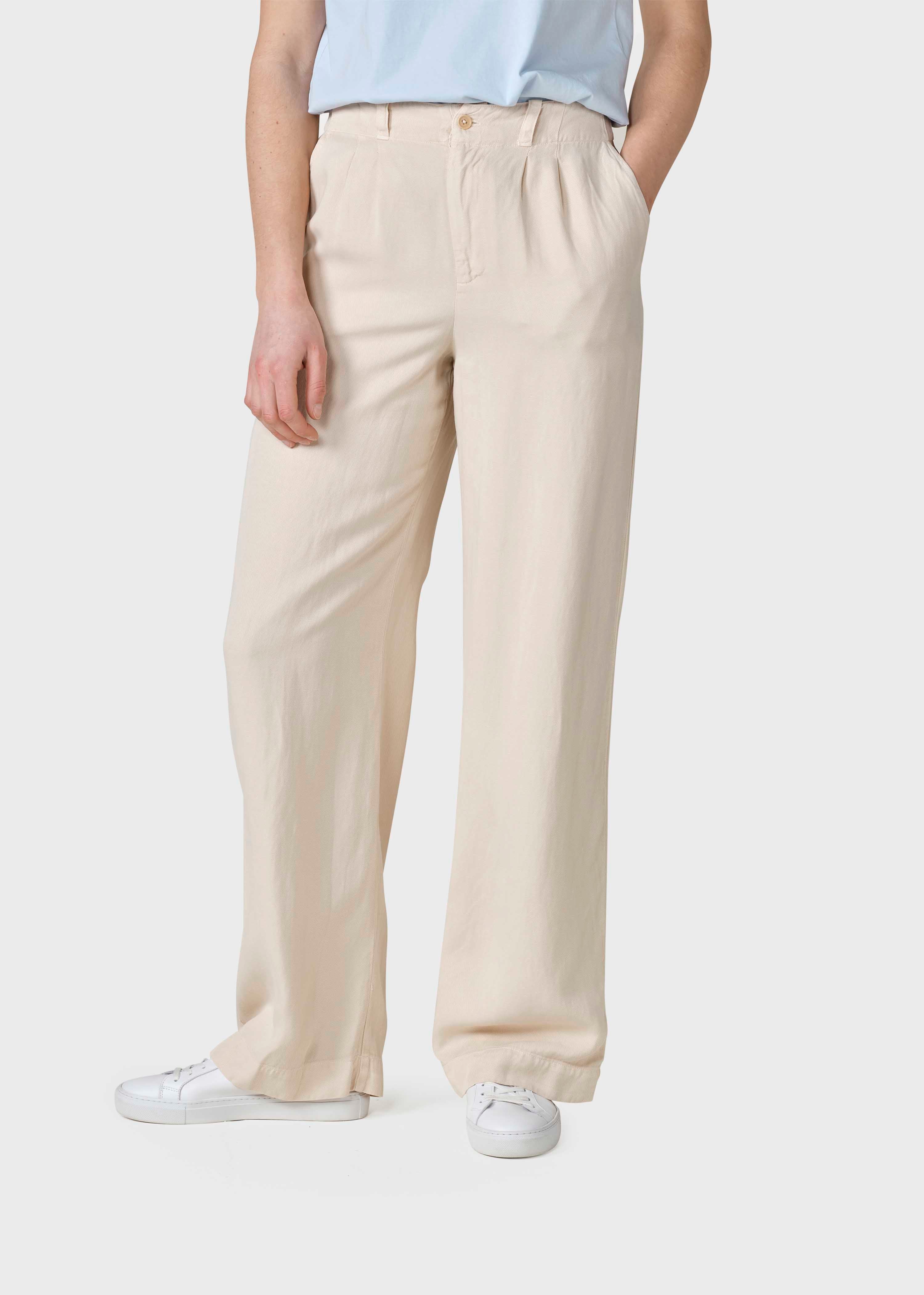 Ada Lyocell Pants - Pastel Sand