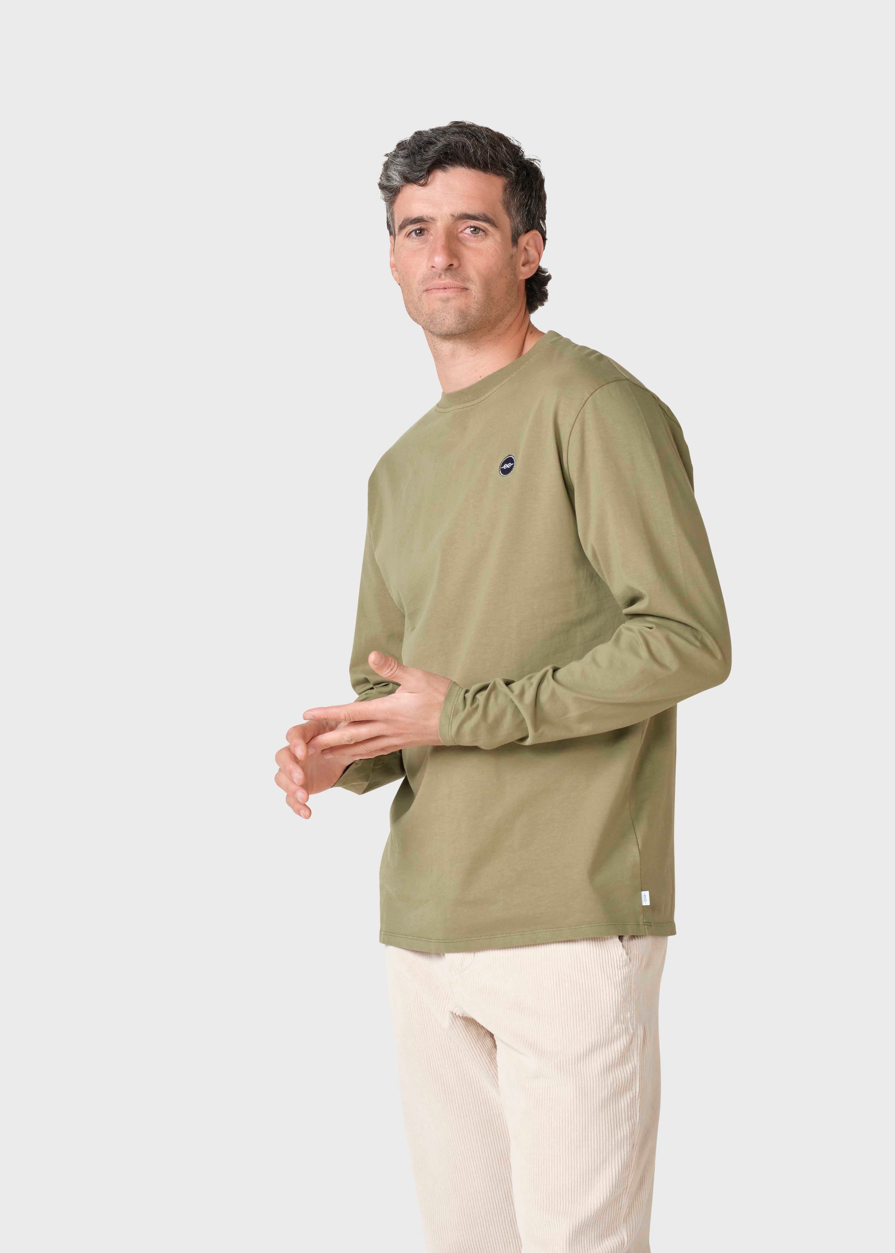 Atwood L/s Tee - Forest Green