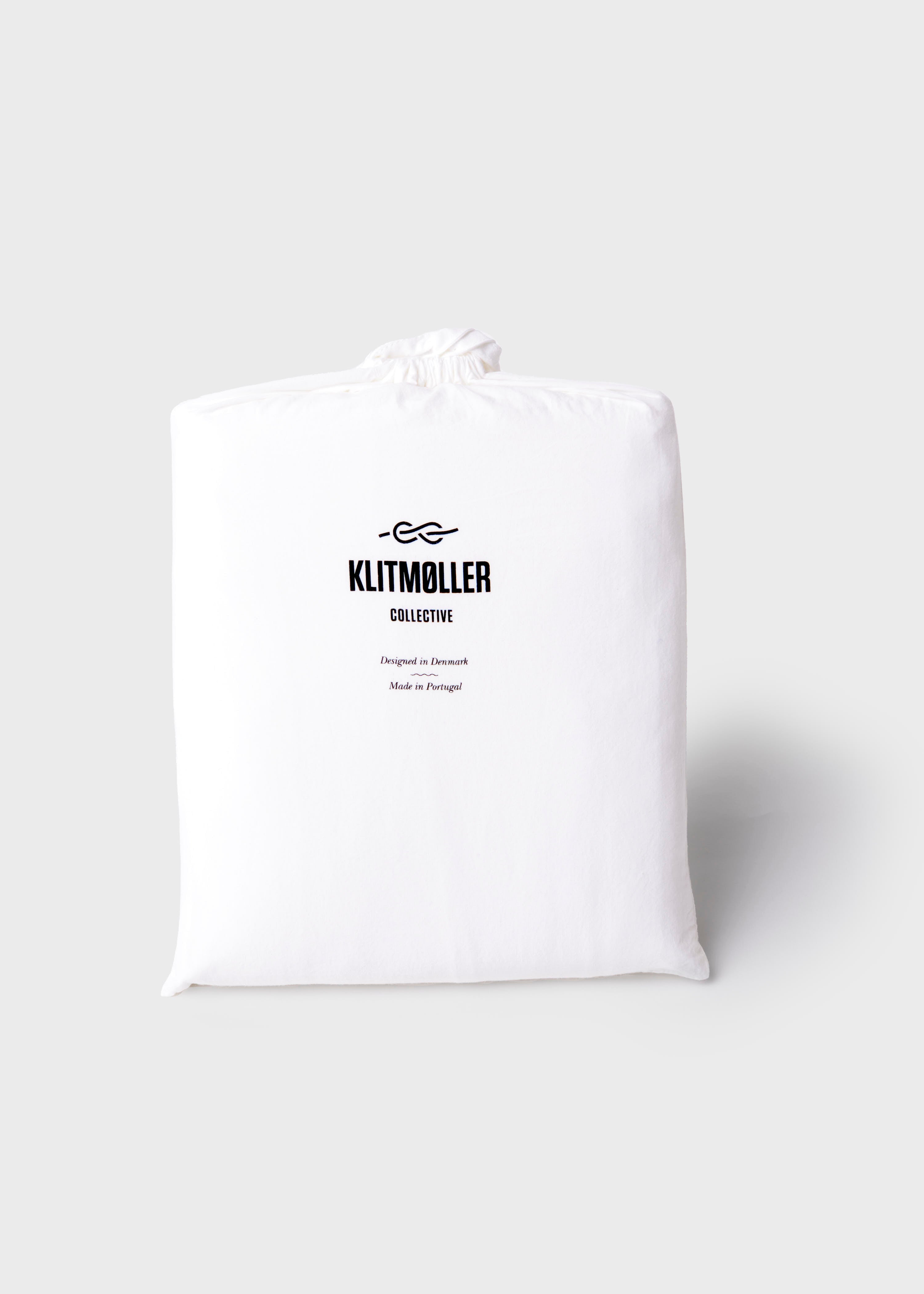 Bed Set - Plain - 140 X 220 + 60 X 70 - White